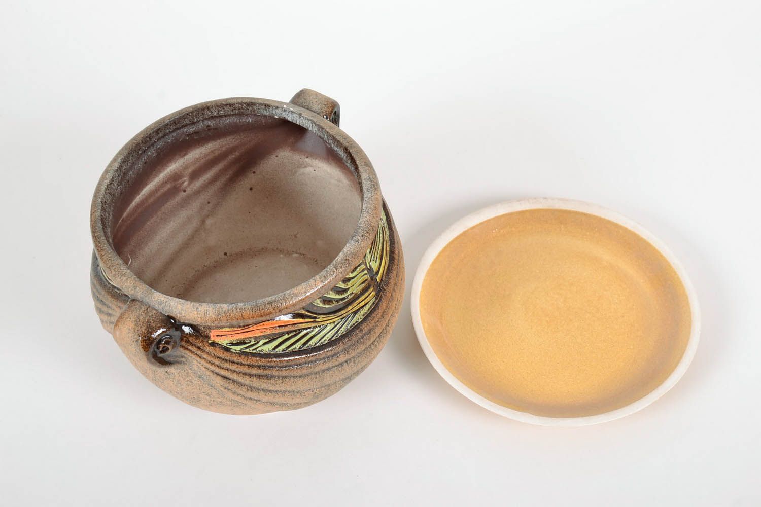 Keramik Blumentopf im griechischen Stil foto 3