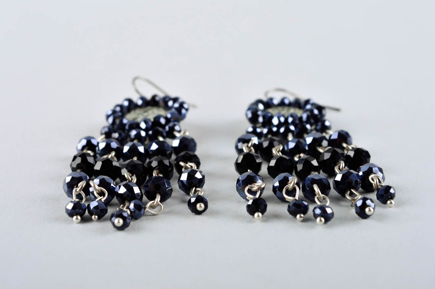 Homemade jewelry dangling earrings stylish earrings fashion accessories photo 4
