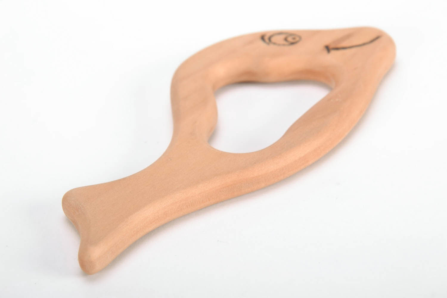 Wooden teething toy Dolphin photo 4