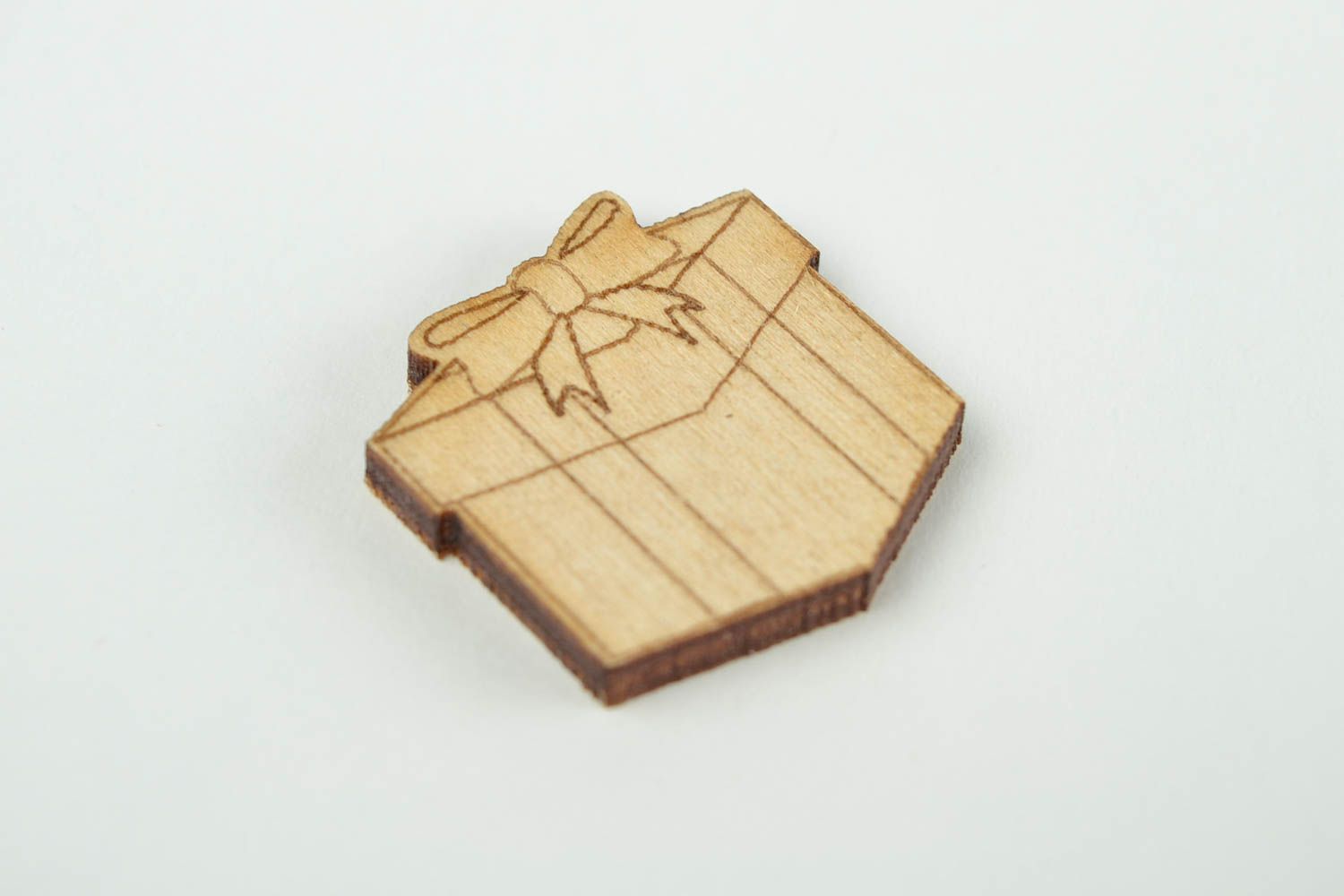 Handgemachte Holz Figur Holzrohling zum Bemalen Miniatur Figur kleines Geschenk foto 3