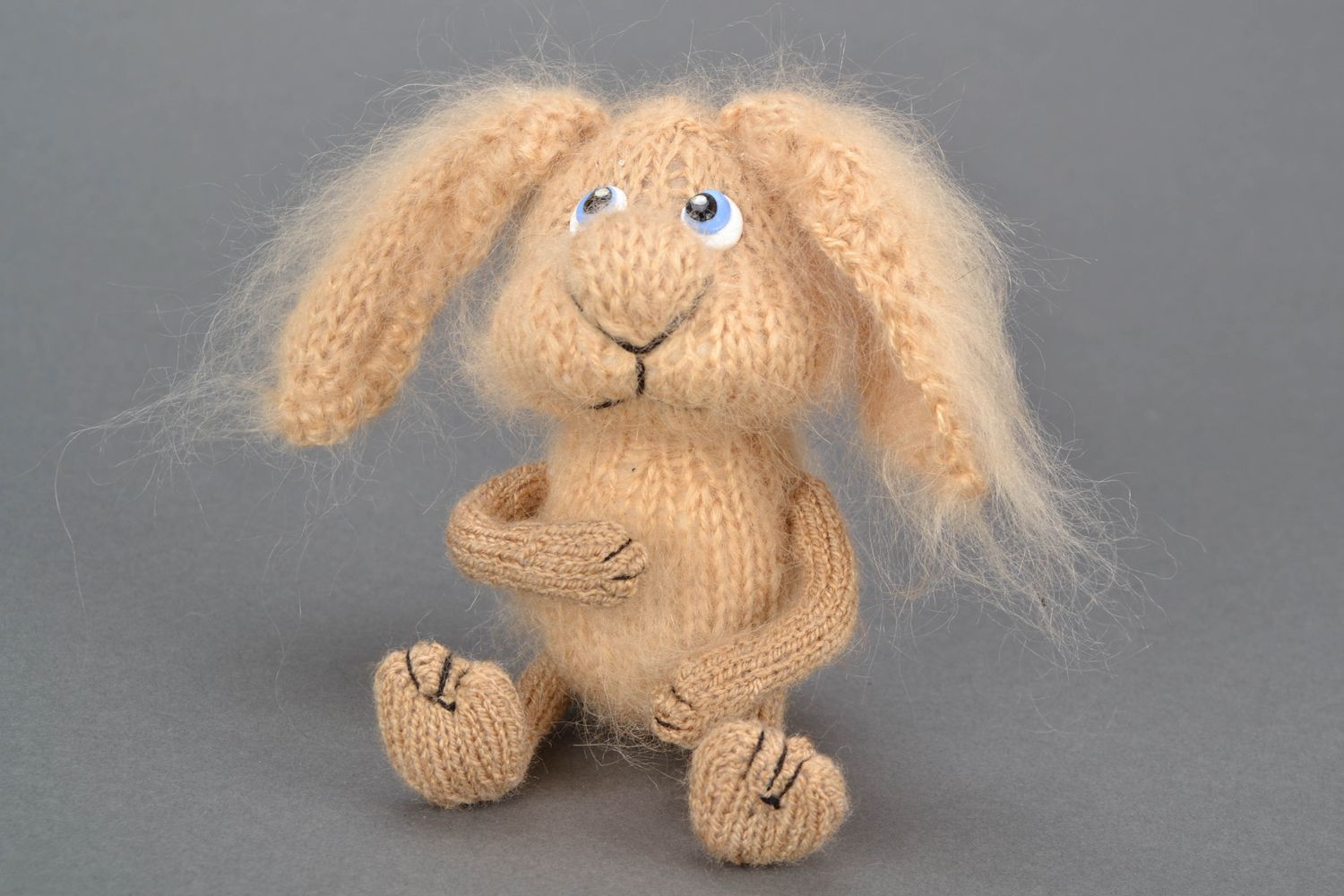 Hand crochet soft toy Rabbit photo 1