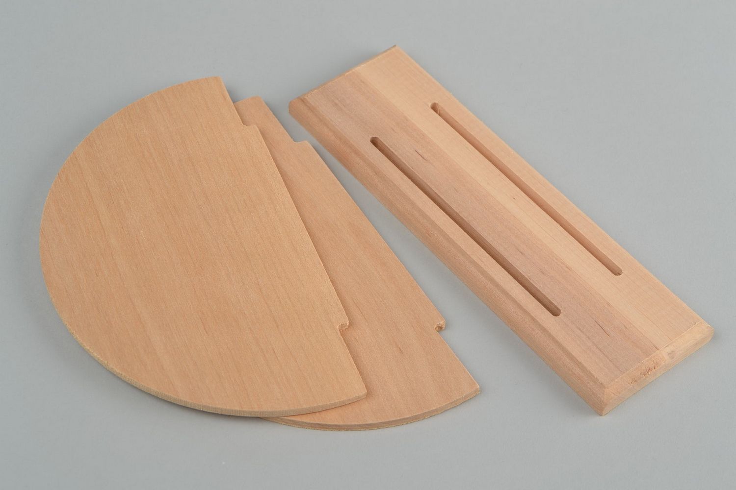 Handmade wooden blank napkin holder DIY for painting or decoupage photo 4