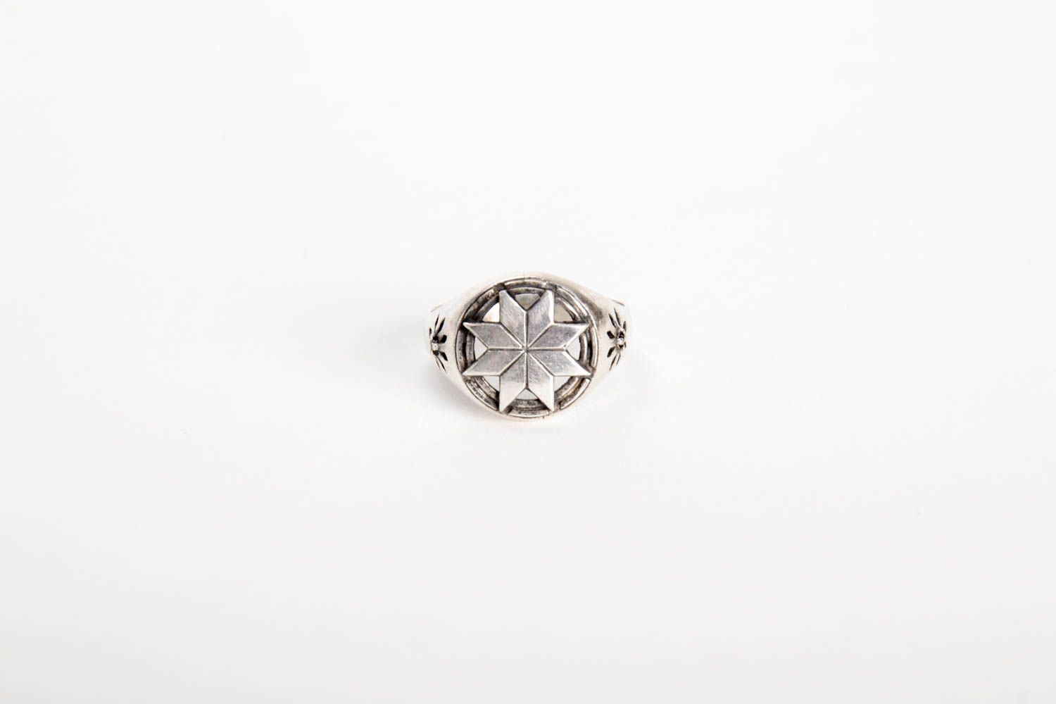 Украшение ручной работы мужское серебряное кольцо дизайнерское украшение фото 4
