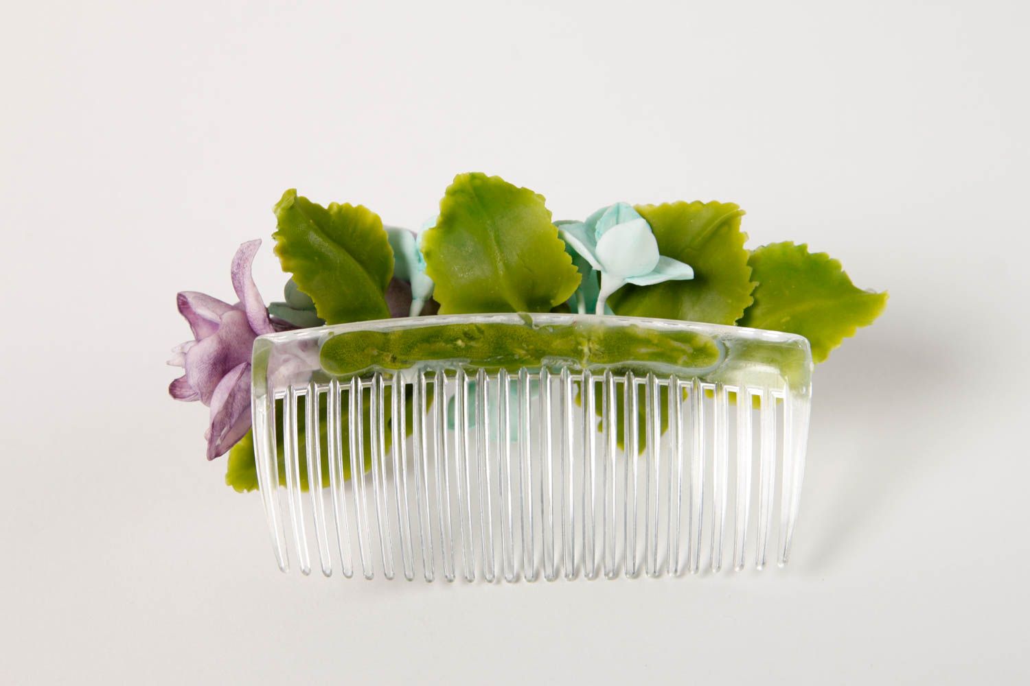 Beautiful handmade hair comb flowers in hair hair ornaments gifts for her photo 4