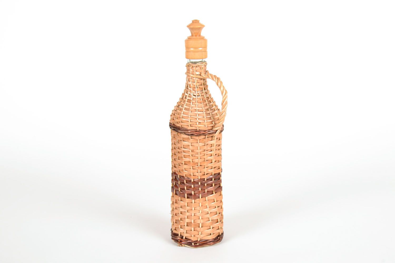 Decorative woven bottle photo 3