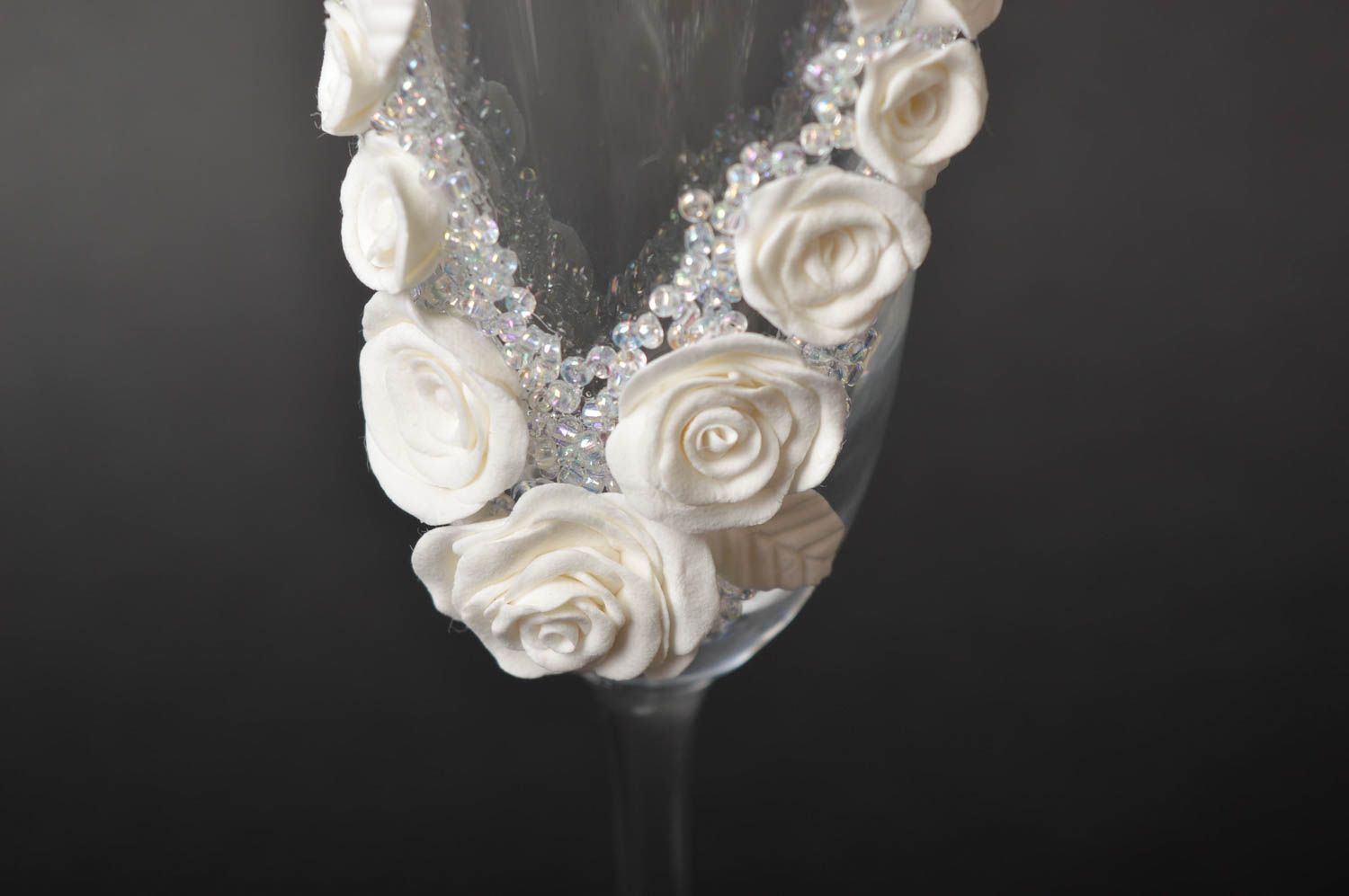 Copa de cristal hecha a mano accesorio de moda decoración de mesa festiva  foto 5