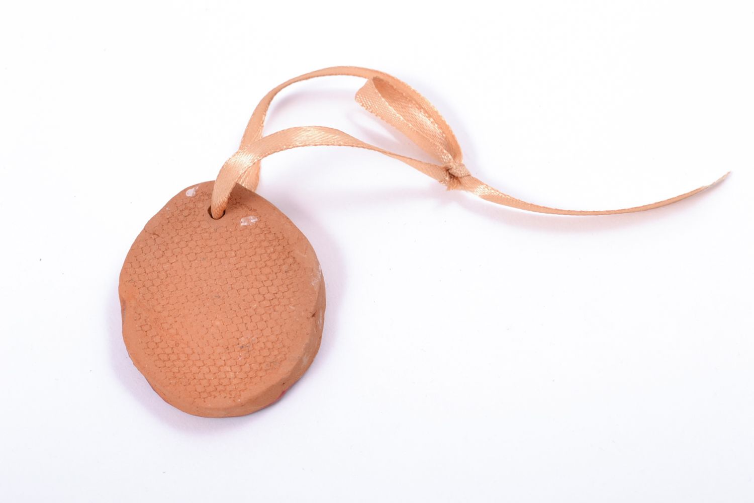 Ceramic keychain with ribbon photo 5