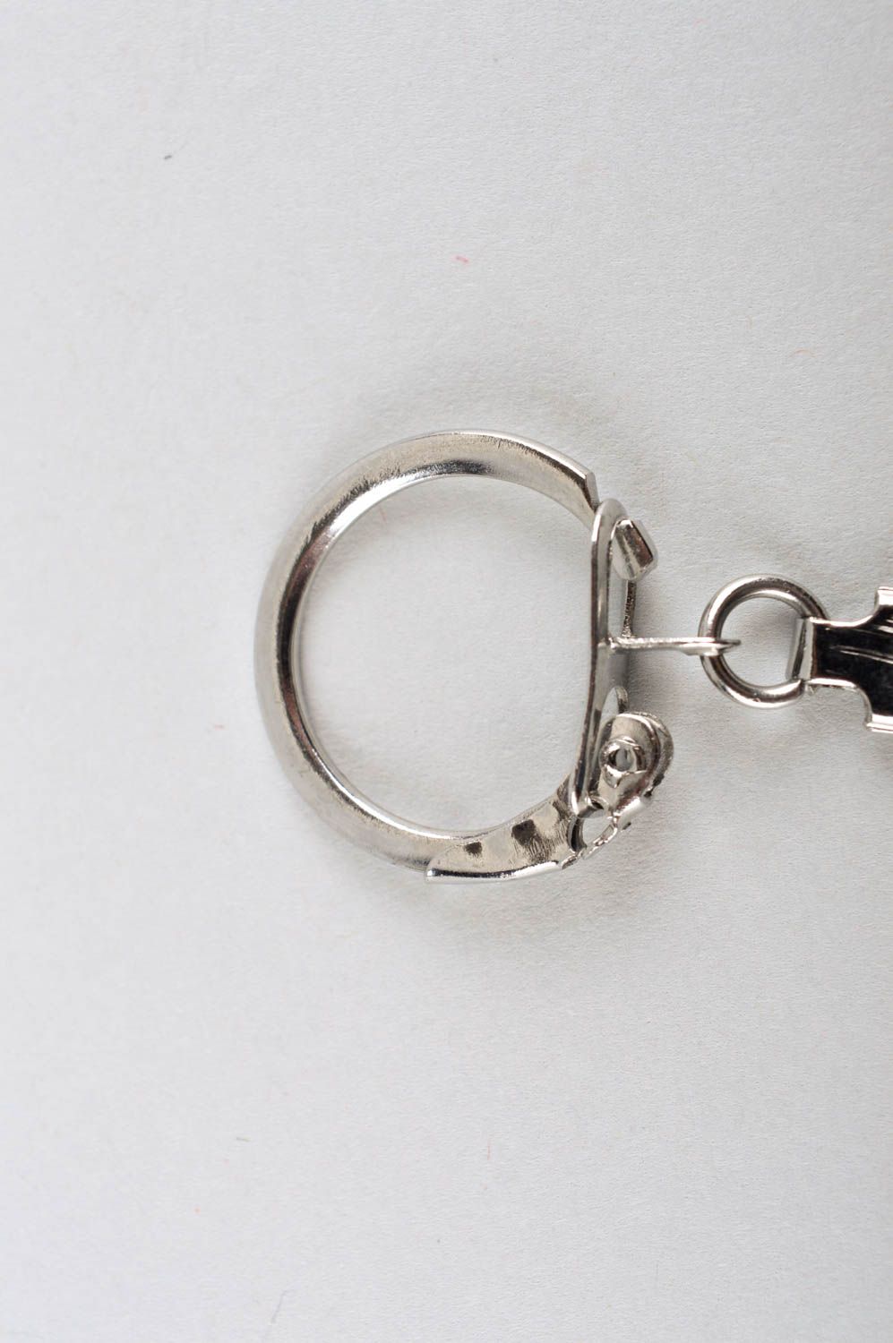 Kleiner Schlüsselanhänger schöner greller Schlüssel Schmuck Geschenk handmade  foto 4