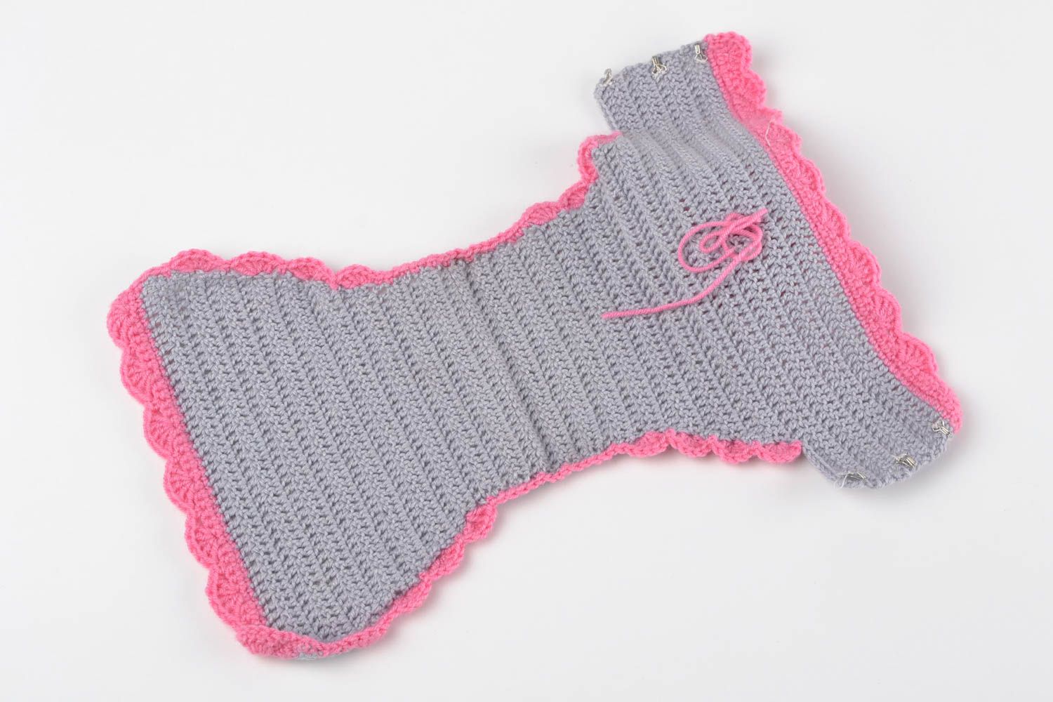 Handmade panties designer panties unusual pants crochet panties gift for baby photo 5