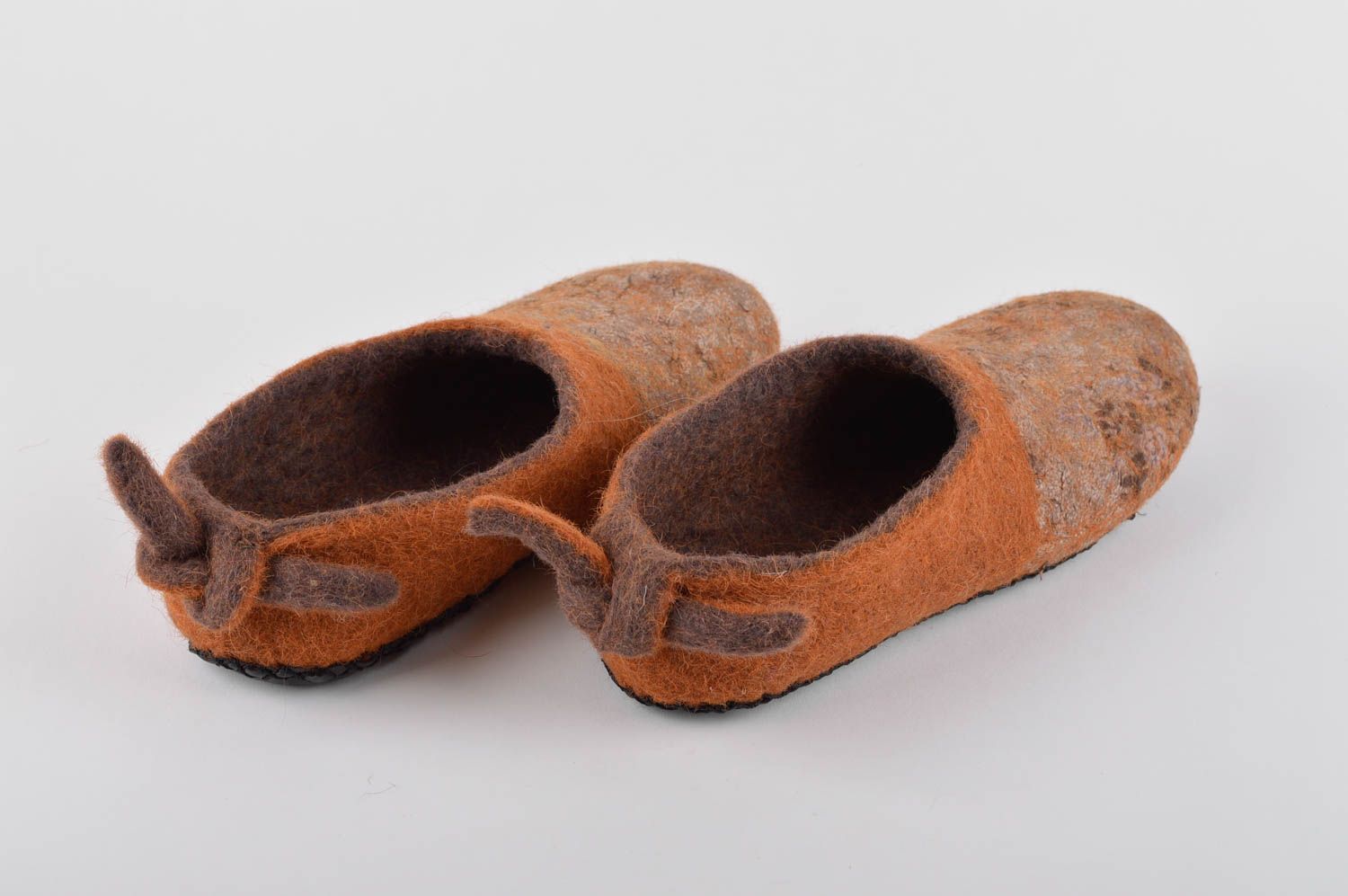 Zapatillas de casa hechas a mano calzado masculino regalo original bonito foto 3