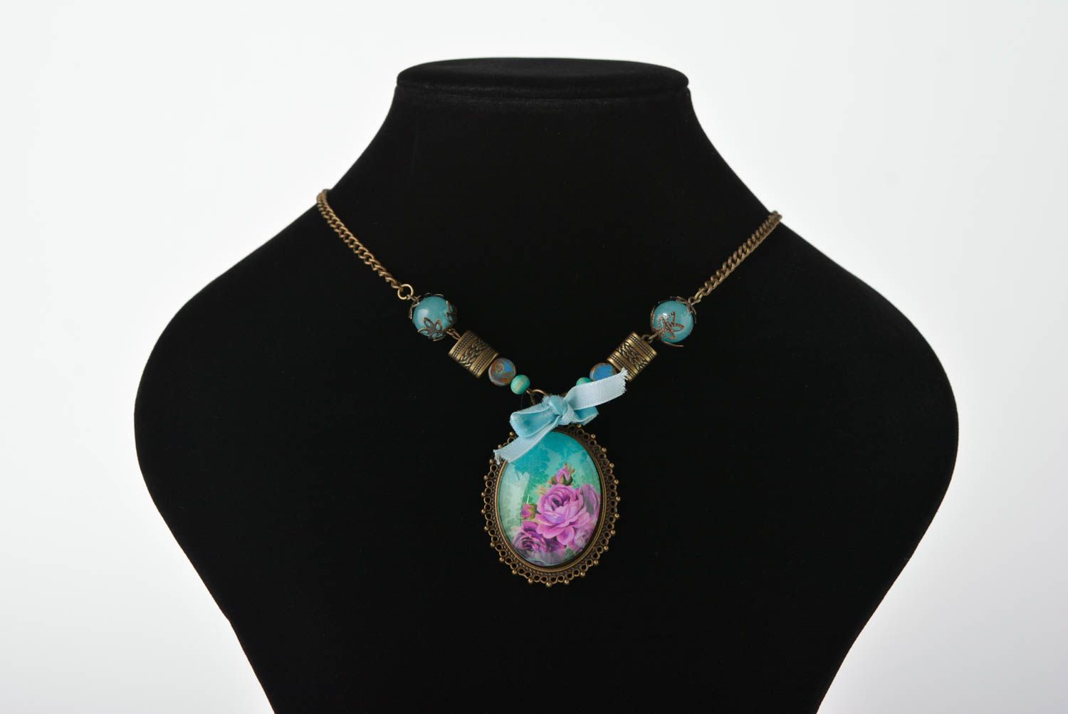 Handmade elegant jewelry stylish beautiful pendant female clothes pendant photo 1