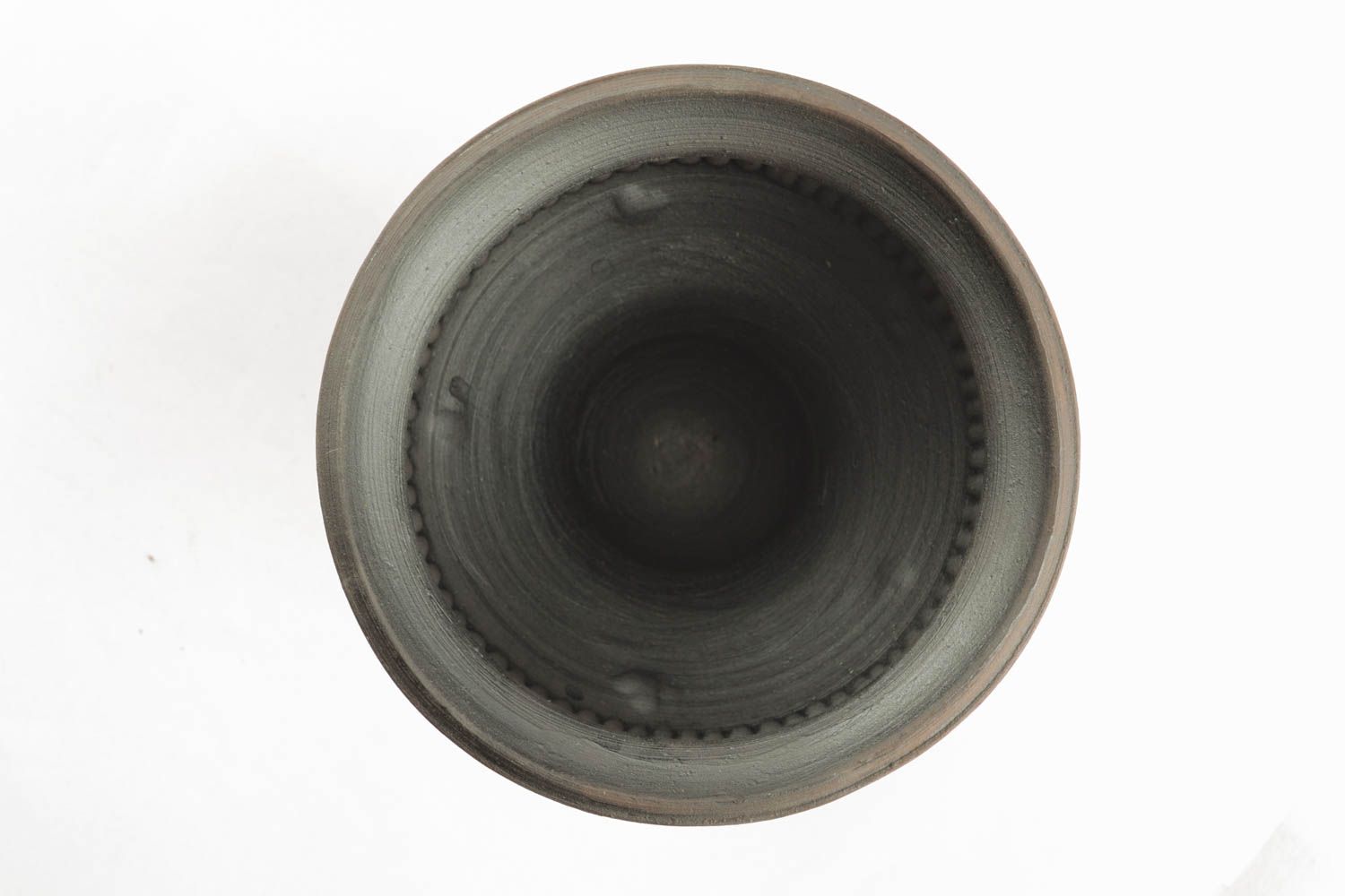 Handmade ceramic goblet photo 3