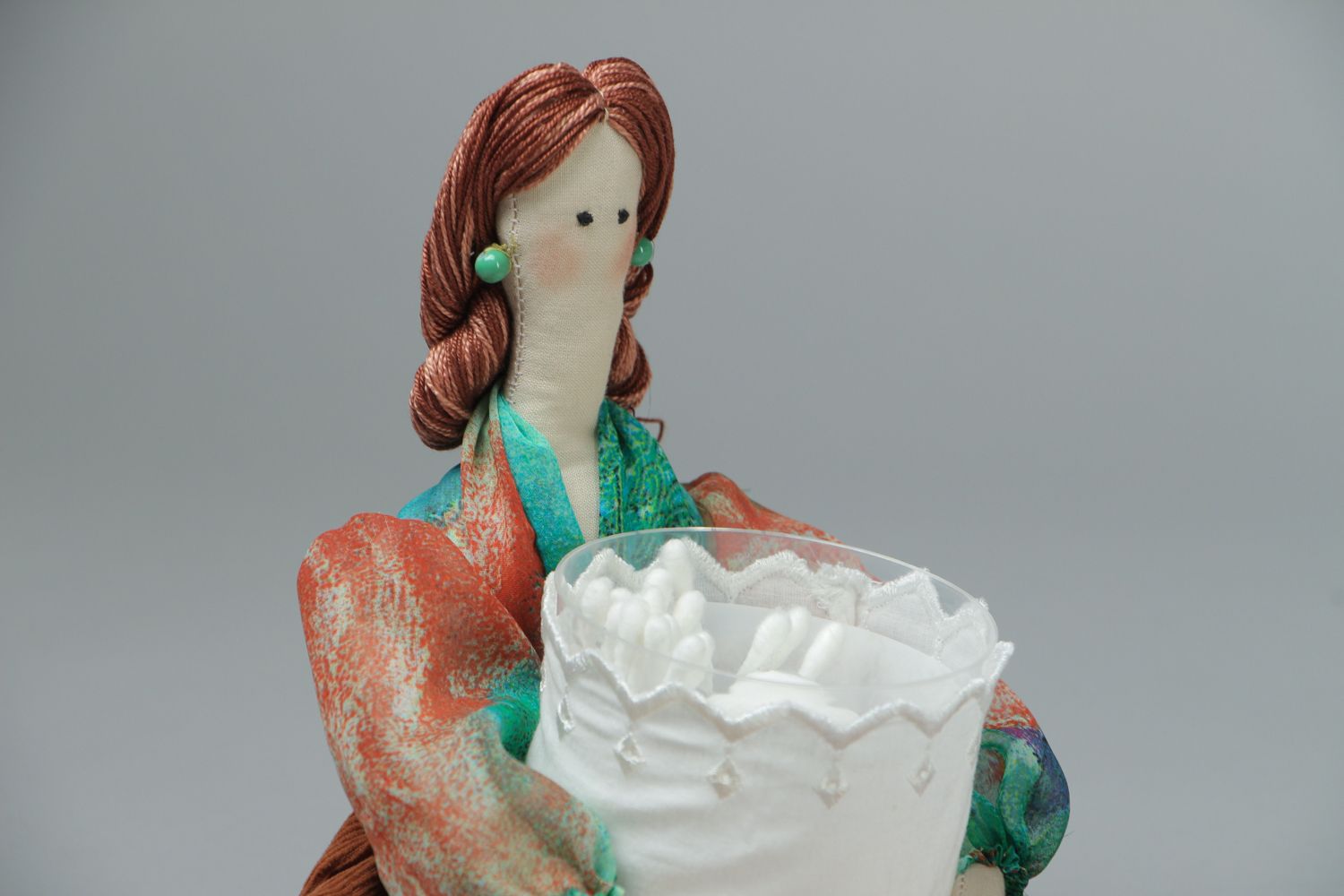 Muñeca de autor para interior Ama de casa  foto 2