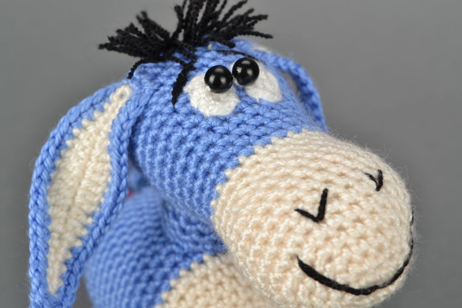 Soft crochet toy Donkey photo 4