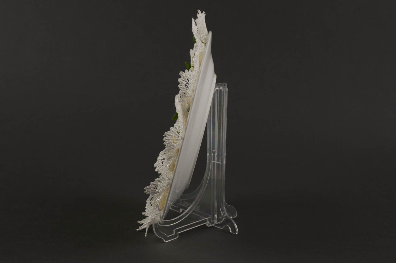 Plato decorativo hecho a mano vajilla de porcelana regalo para mujer souvenir  foto 8