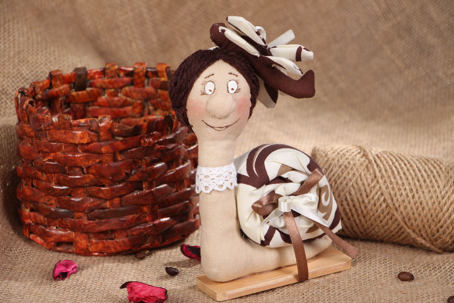 Handmade designer toy with holder photo 5