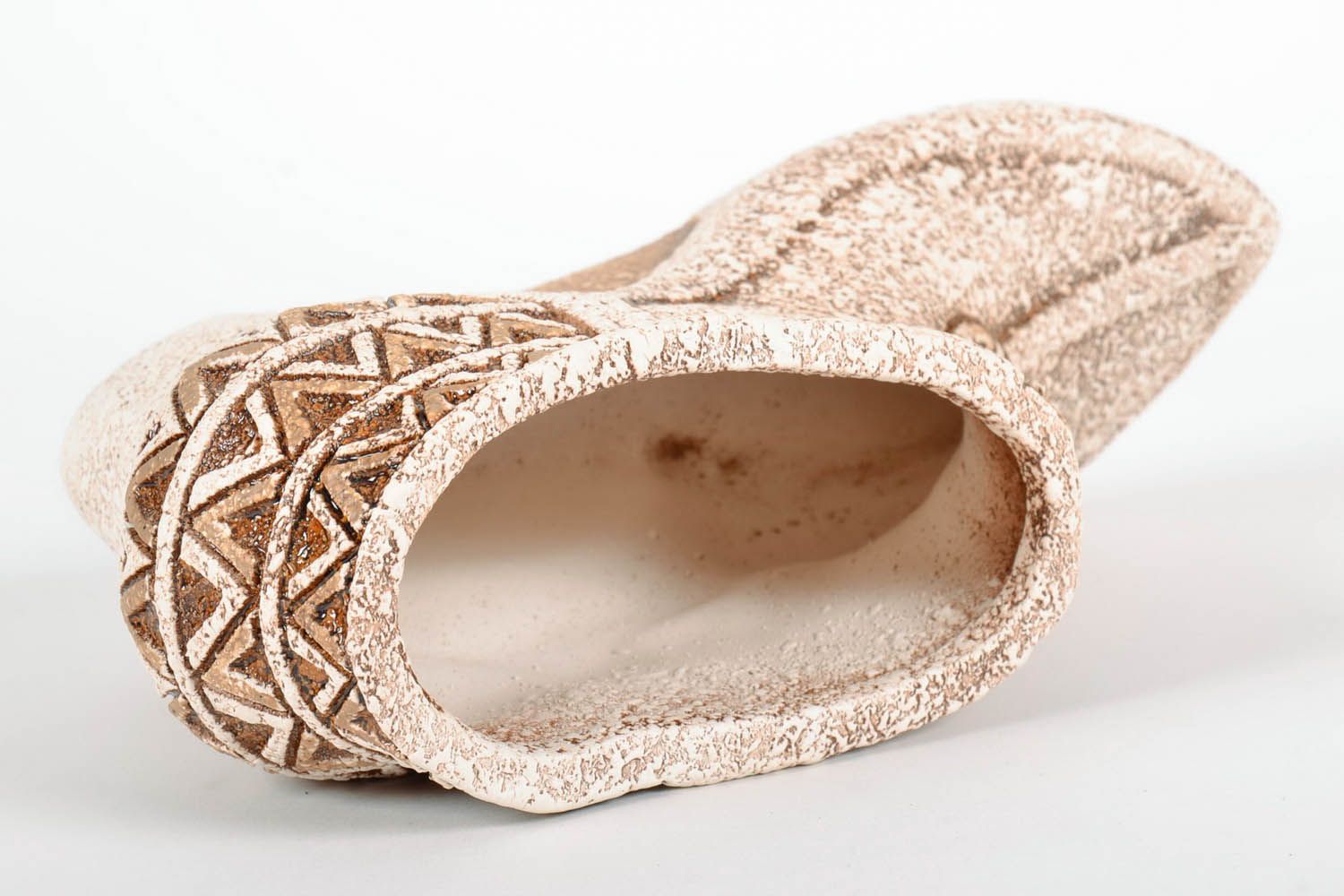 Vaso de cerâmica Sapato foto 3