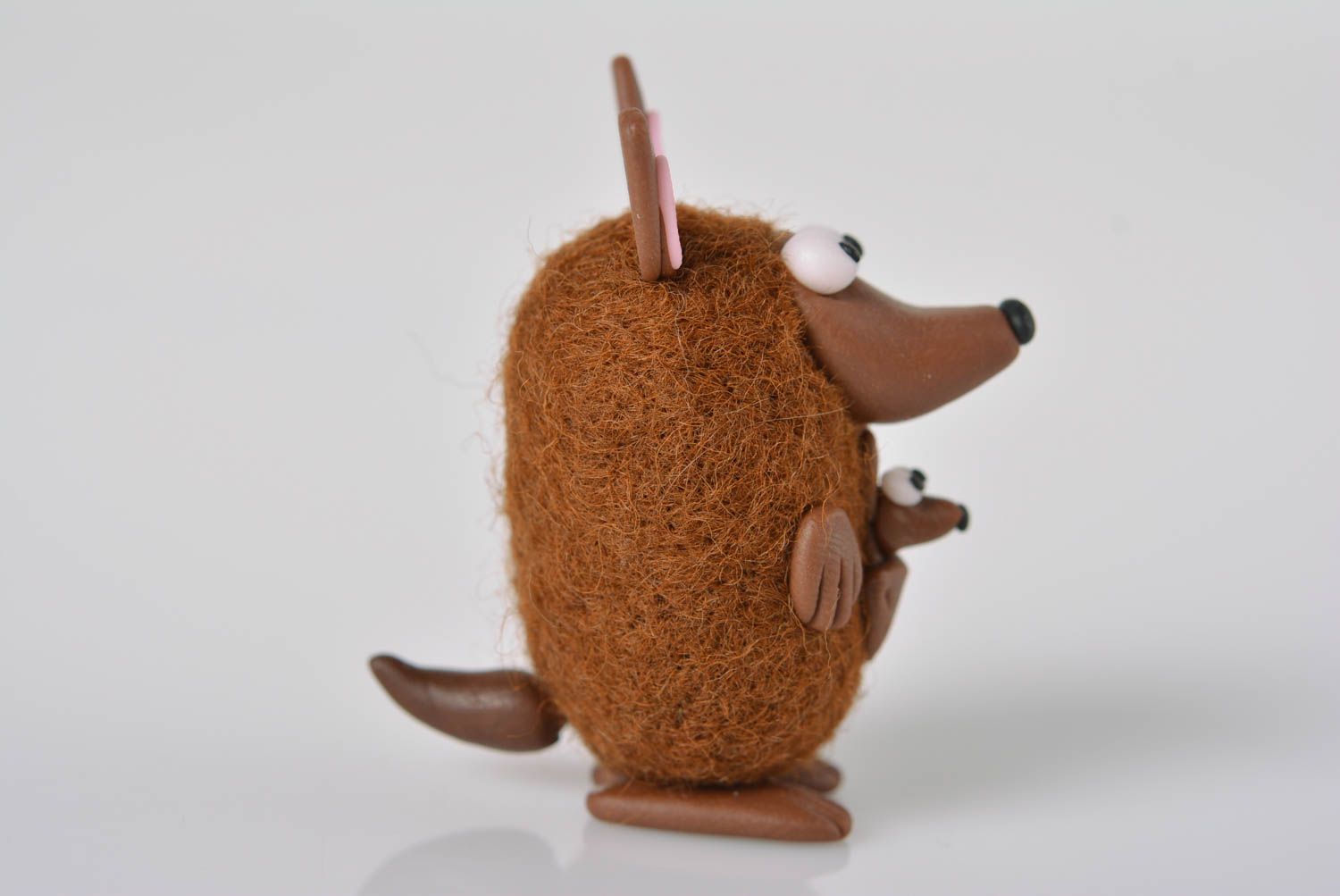 Kleinkinder Spielzeug handmade Geschenk für Kinder Haus Deko Stoff Tier schön foto 4