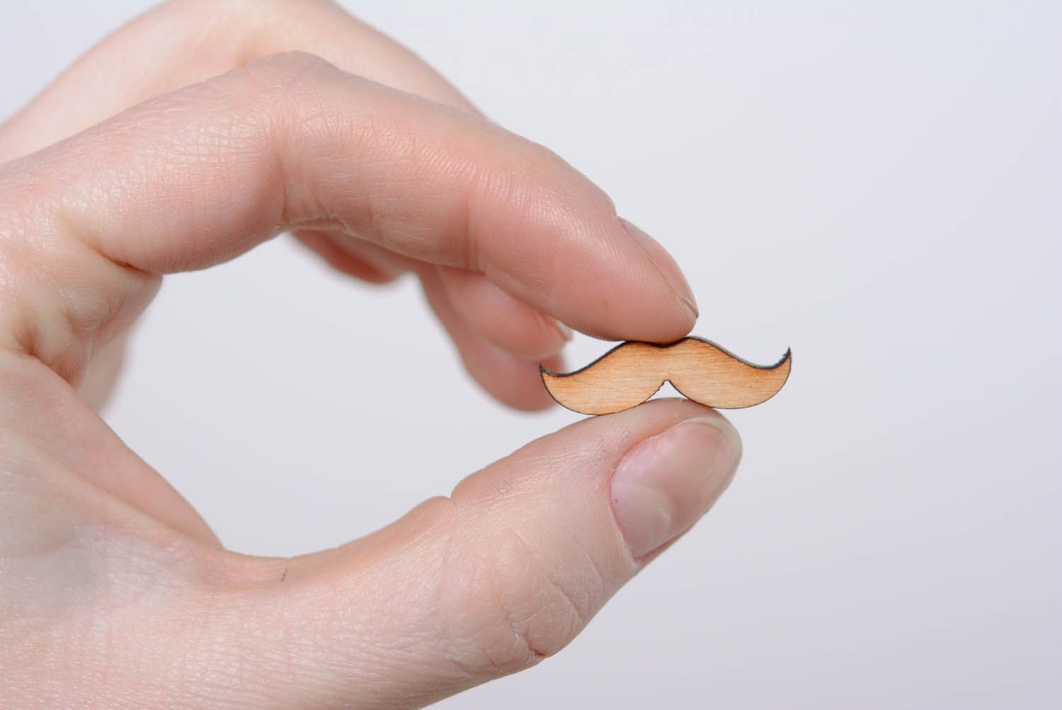 Handmade Chipboard für Scrapbooking Moustache foto 5