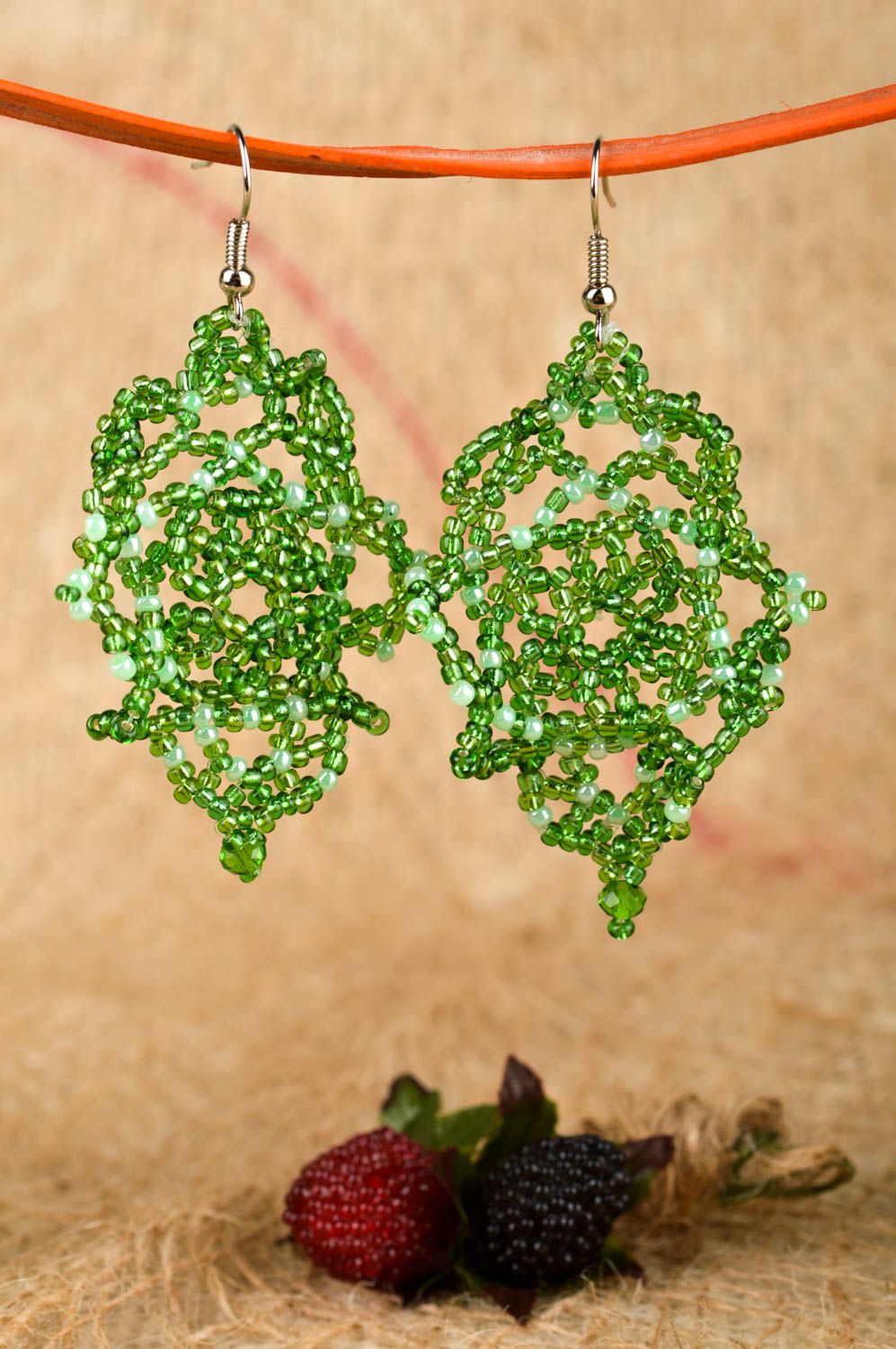 Handmade earrings designer earrings beaded jewelry best gifts for women photo 1
