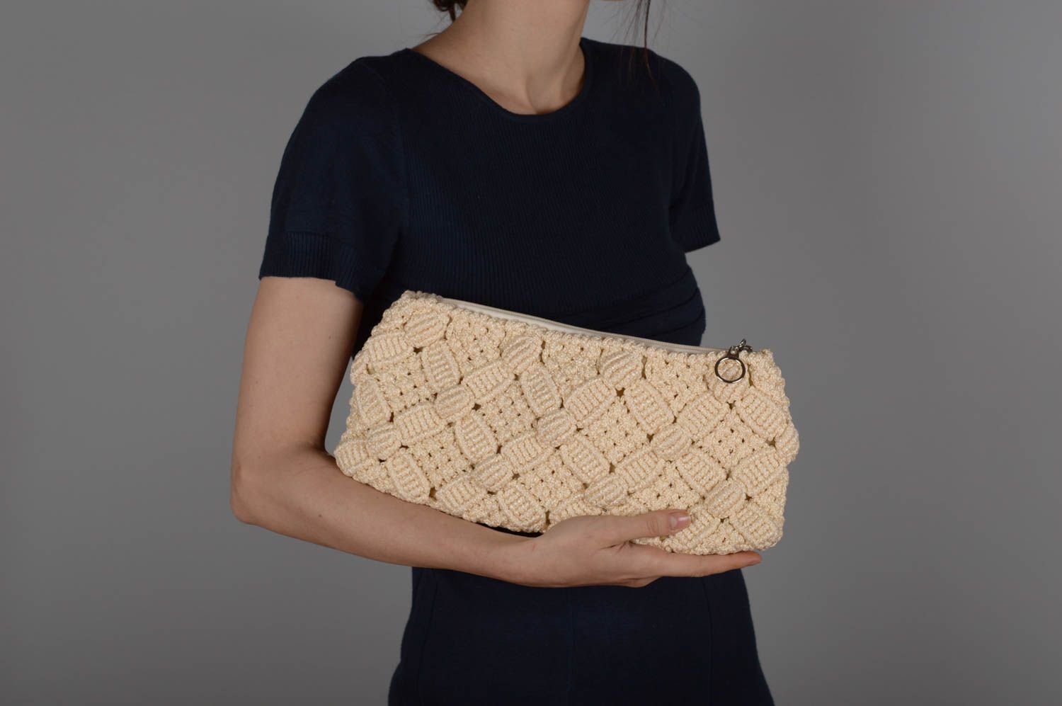 Macrame bag handmade bag fashion accessories designer bags presents for her photo 5