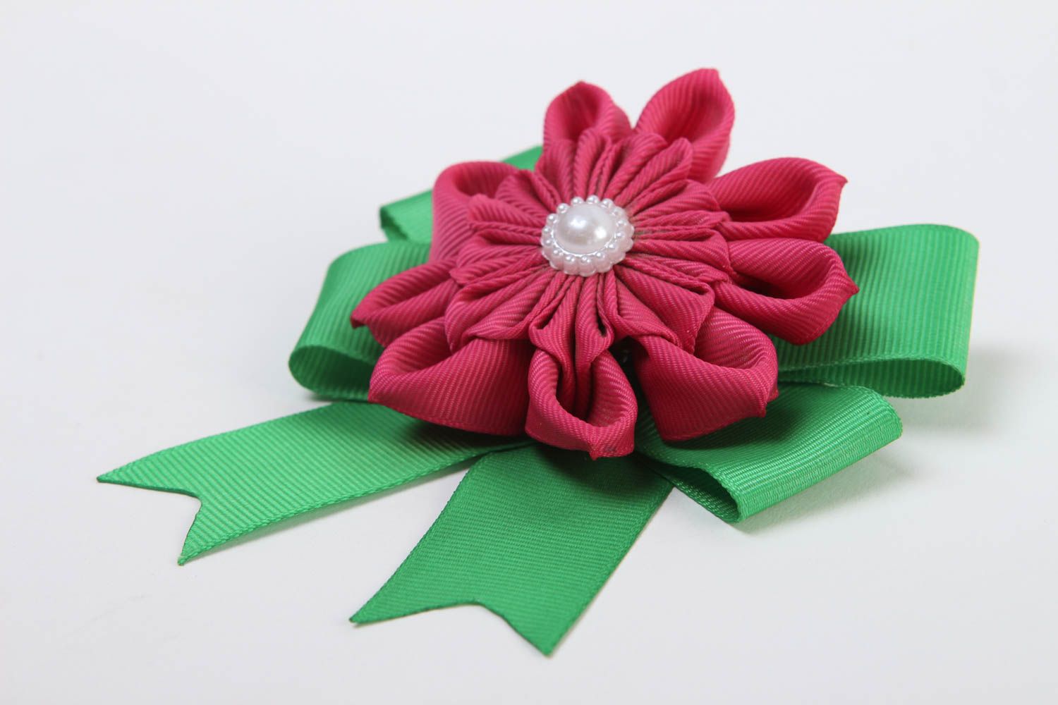 Designer accessories flower hair clip handmade hair decoration gifts for girls photo 3