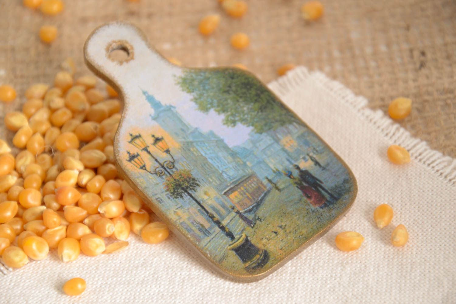 Handmade Magnet für Kühlschrank Deko für die Küche Deko Accessoire Herbst  foto 1