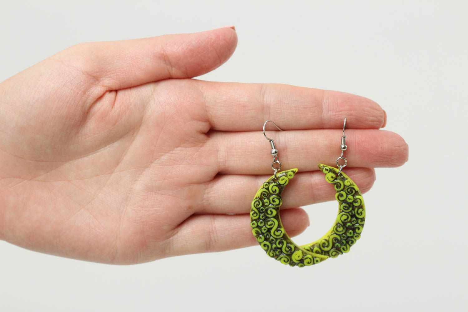 Handmade designer earrings stylish beautiful jewelry cute earrings with charms photo 5