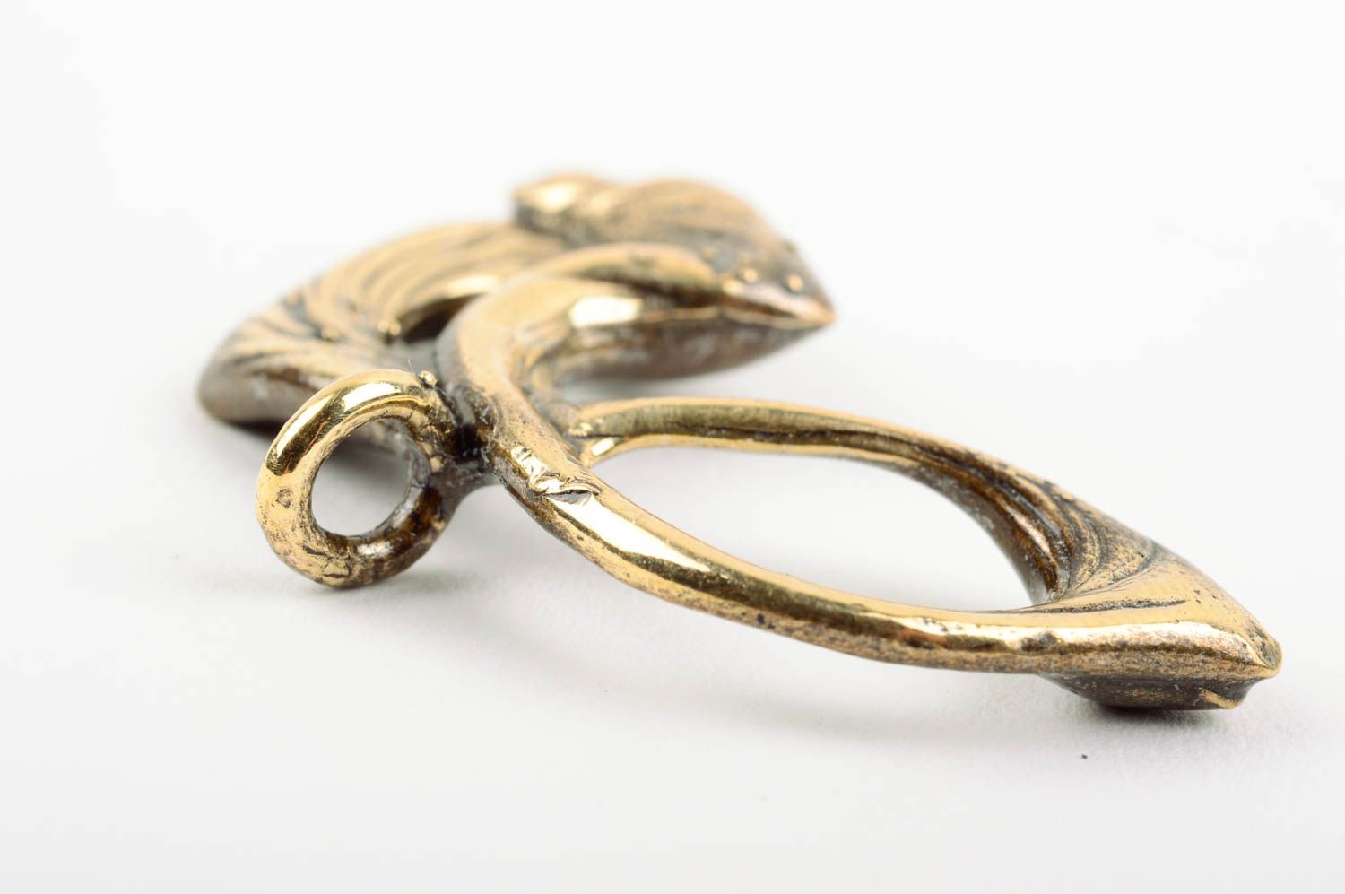 Stylish homemade brass pendant unusual metal pendant jewelry designs gift ideas photo 2