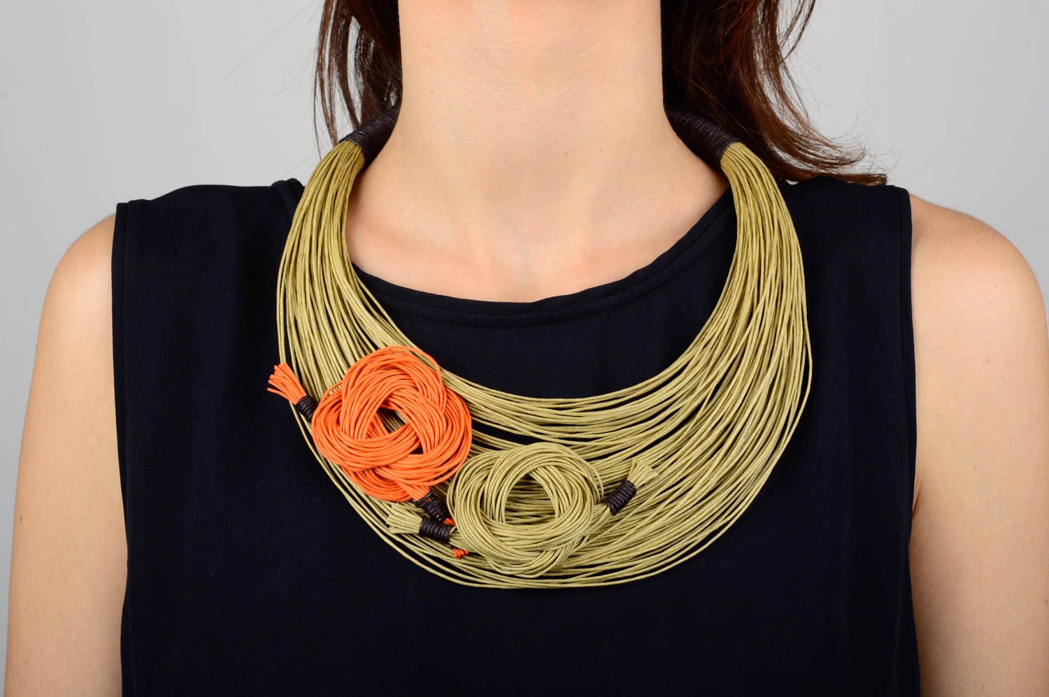 Designer Schmuck handmade Damen Collier Halskette Damen Geschenk Ideen massiv foto 1