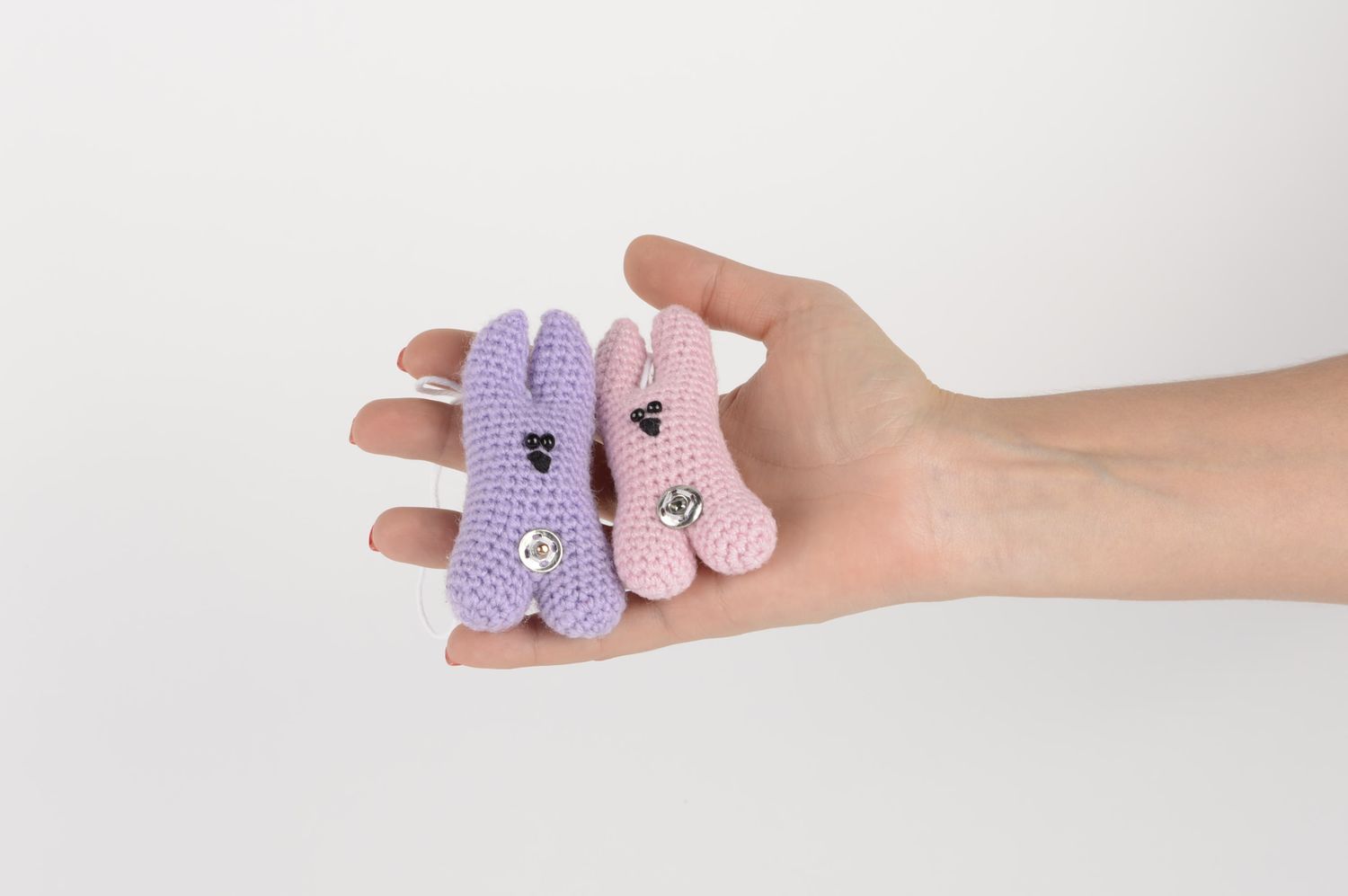 Handmade keychain soft toy designer keychains cool keyrings gifts for children photo 4