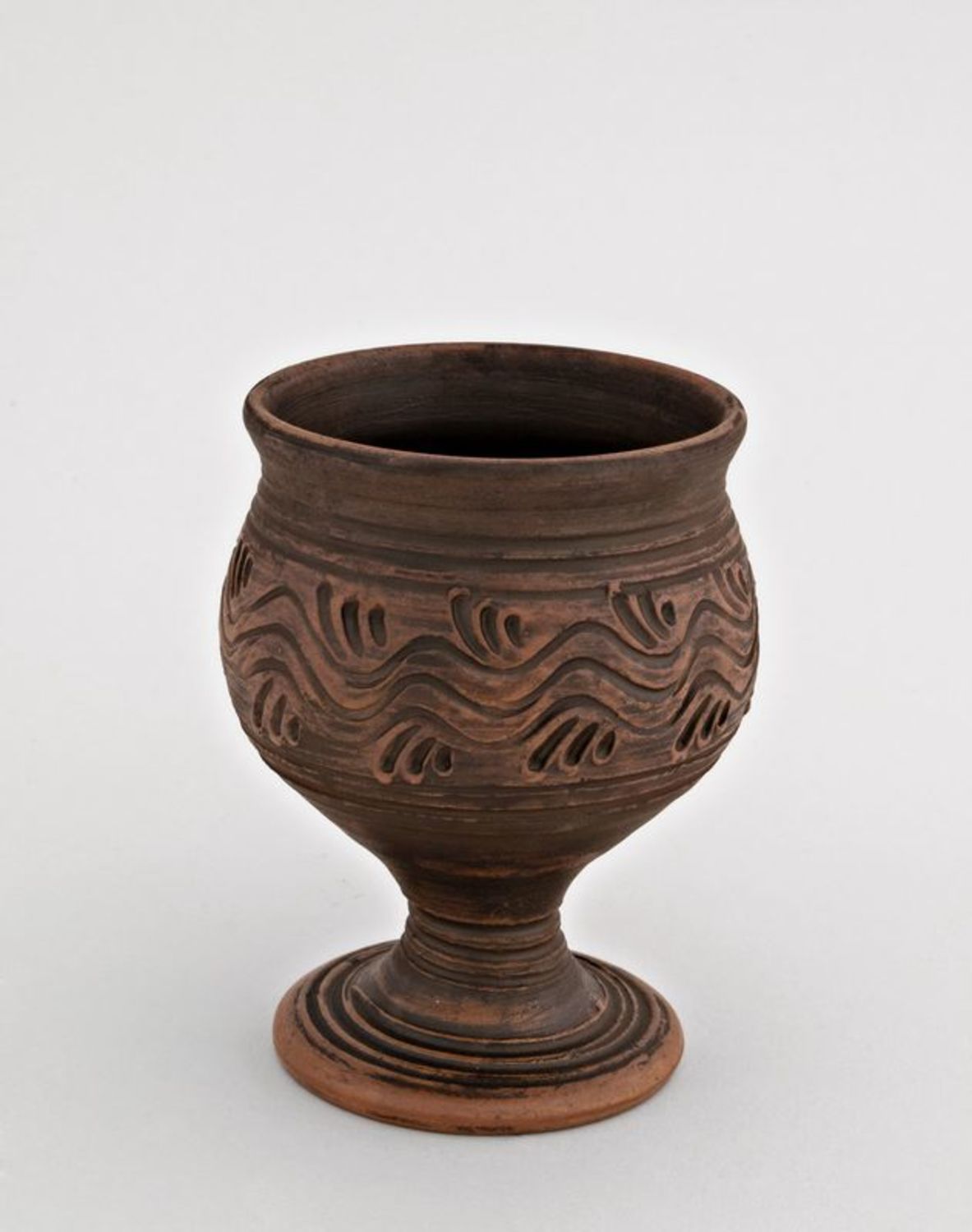 Ceramic bowl for wine photo 2