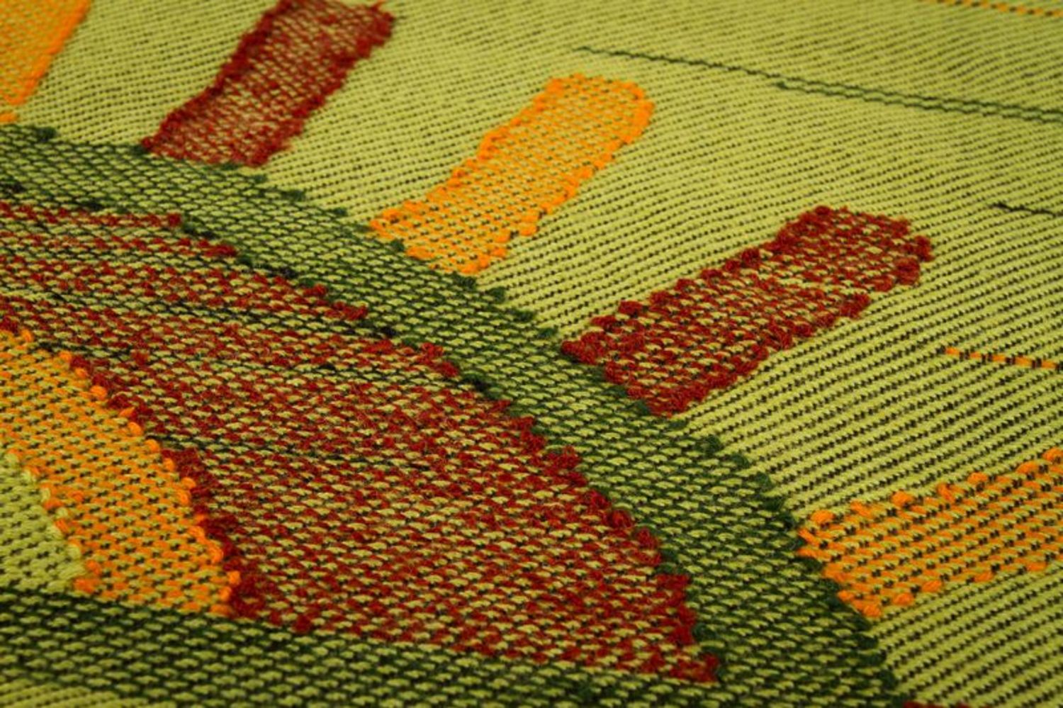 Écharpe en laine coton Soleil de Trypillia photo 2