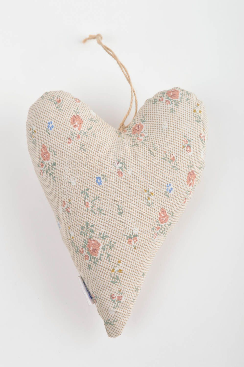 Декор для дома ручной работы мягкое сердце с ключиком декоративное сердце фото 4