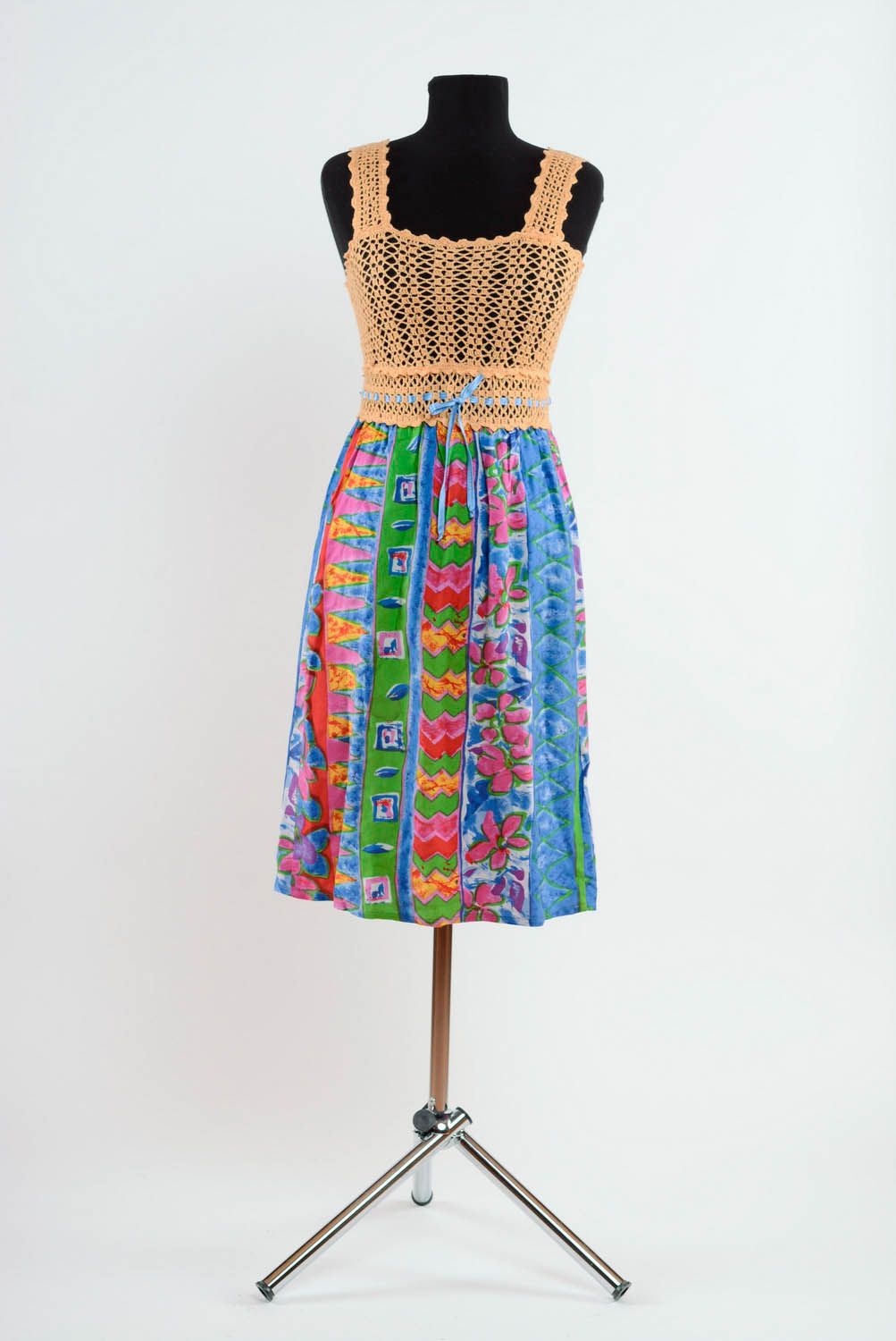 Crocheted dress photo 1