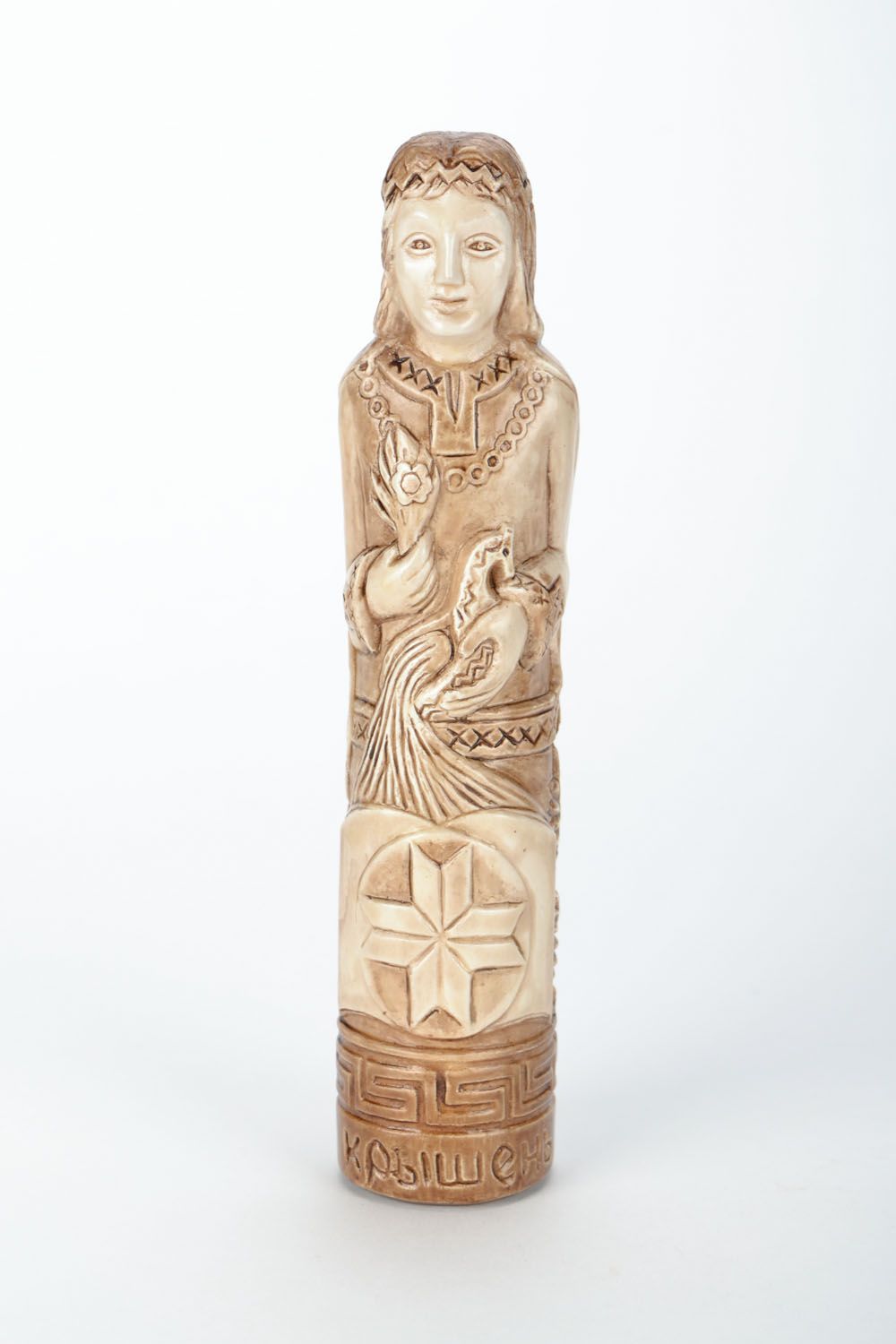 Plaster figurine of Slavic god Kryshen photo 2