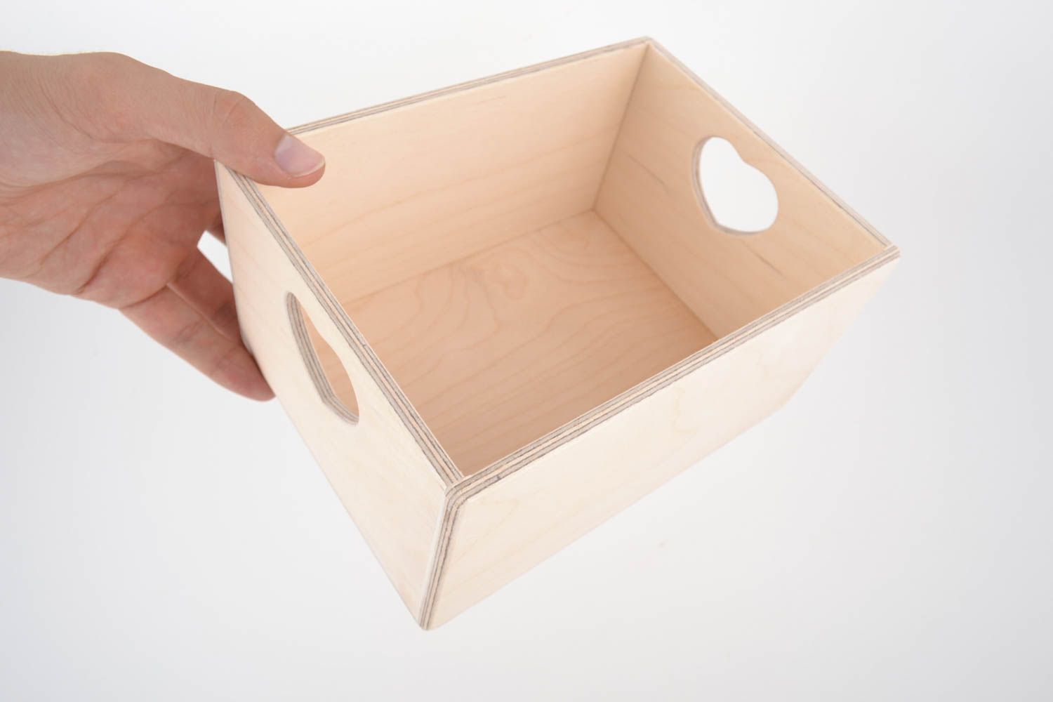 Holz Box für Bonbons Rohling zum Bemalen oder Decoupage handgemacht  foto 5