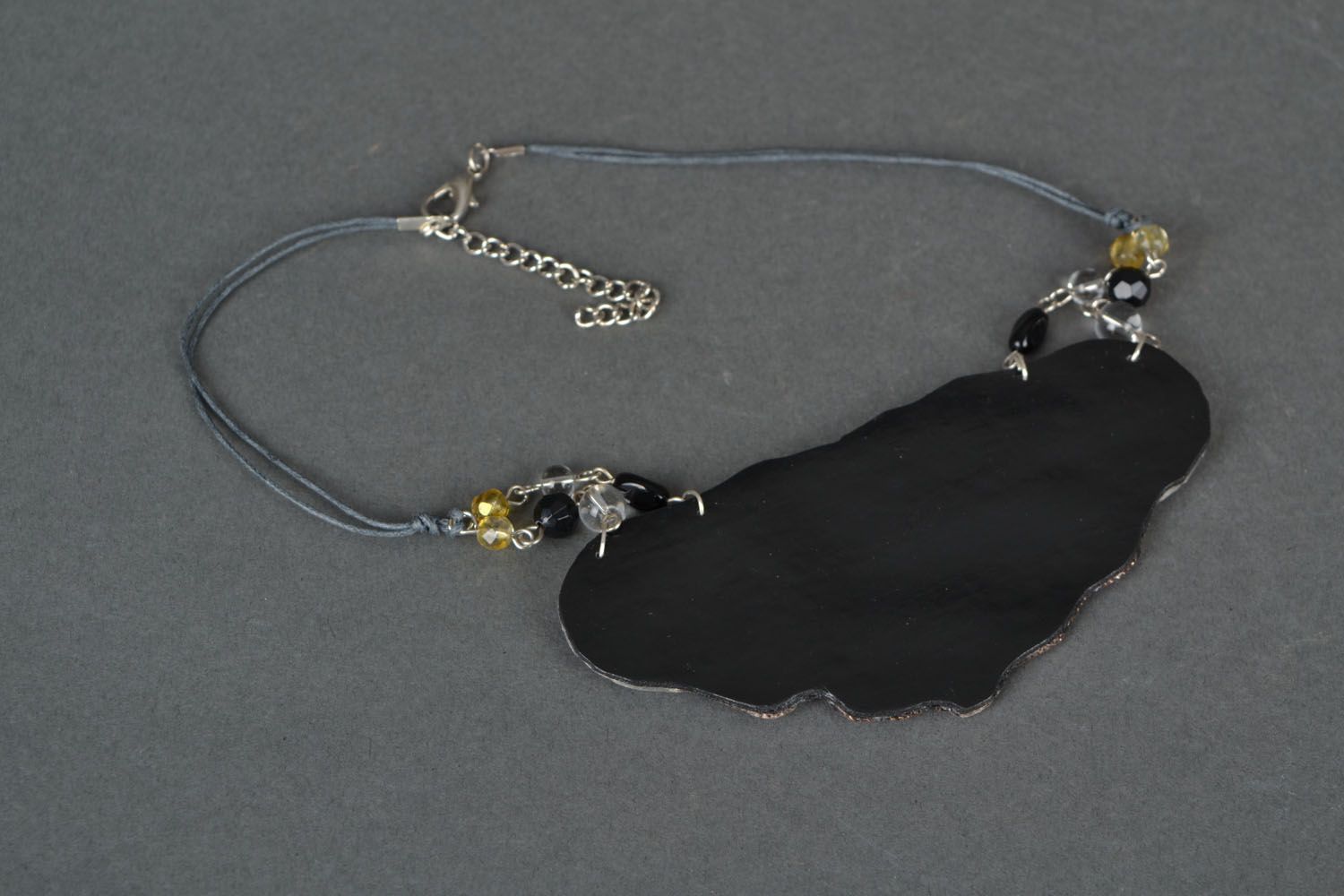 Steampunk necklace photo 3