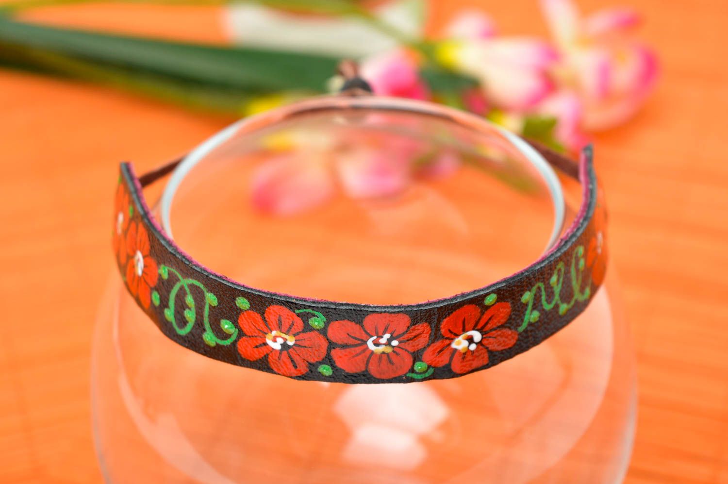Handmade beautiful ethnic bracelet elegant jewelry stylish gift for her photo 1