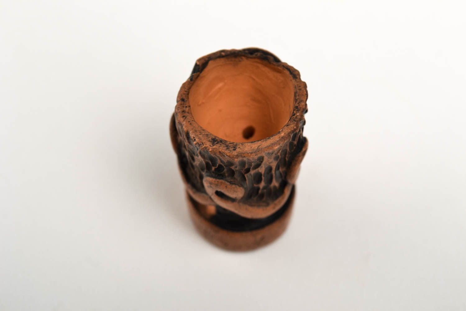 Курительный девайс ручной работы аксессуар для курения керамический сувенир фото 5