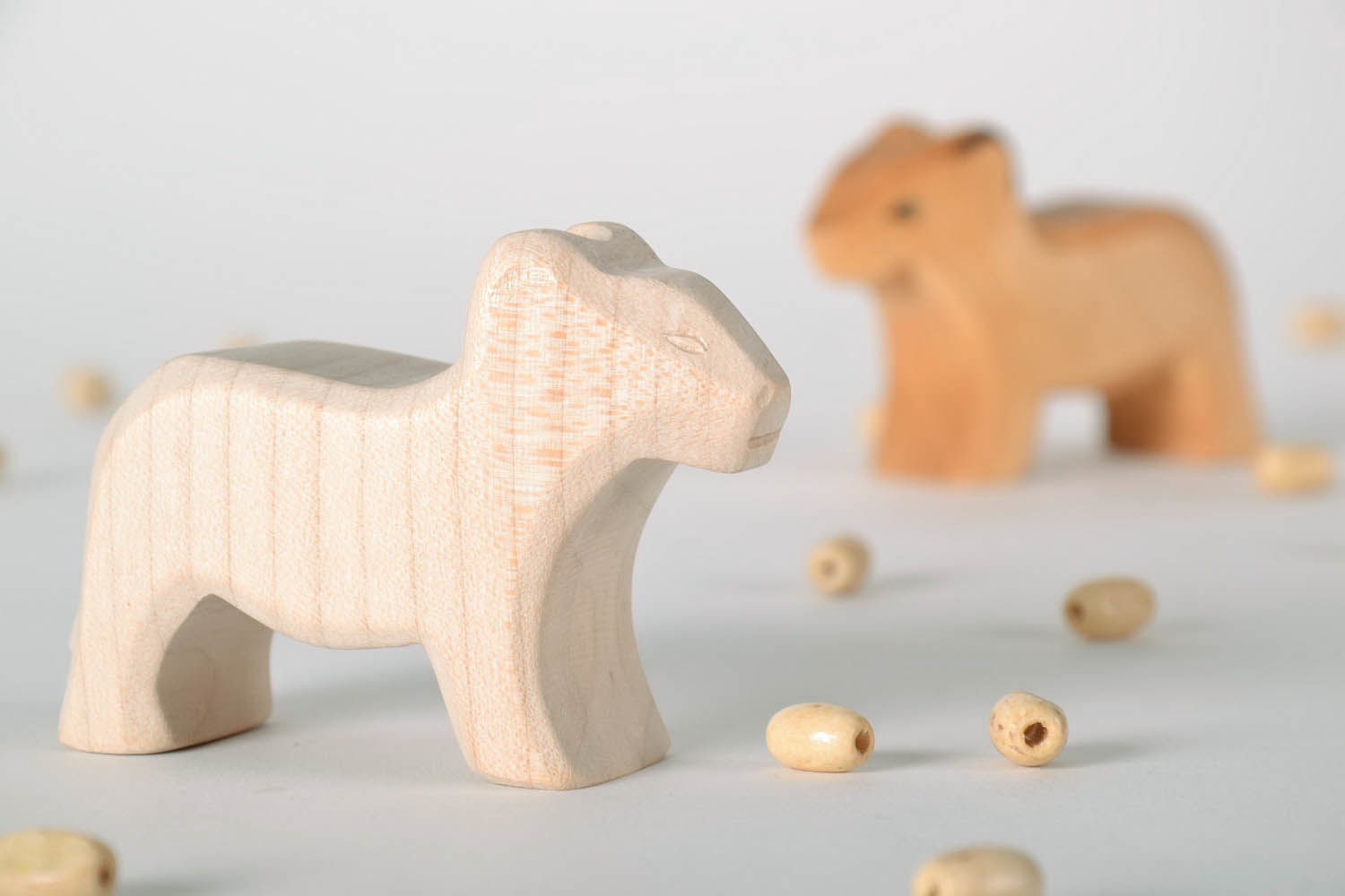 Wooden toy Lion photo 2