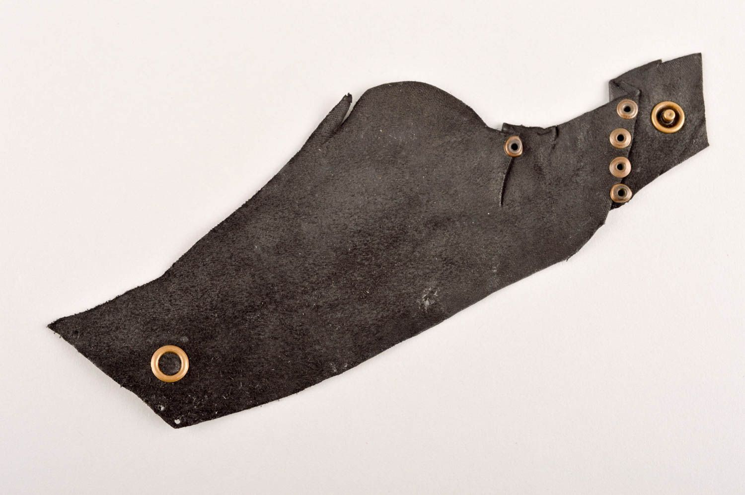 Pulsera de cuero hecha a mano ancha accesorio para mujer regalo original foto 3