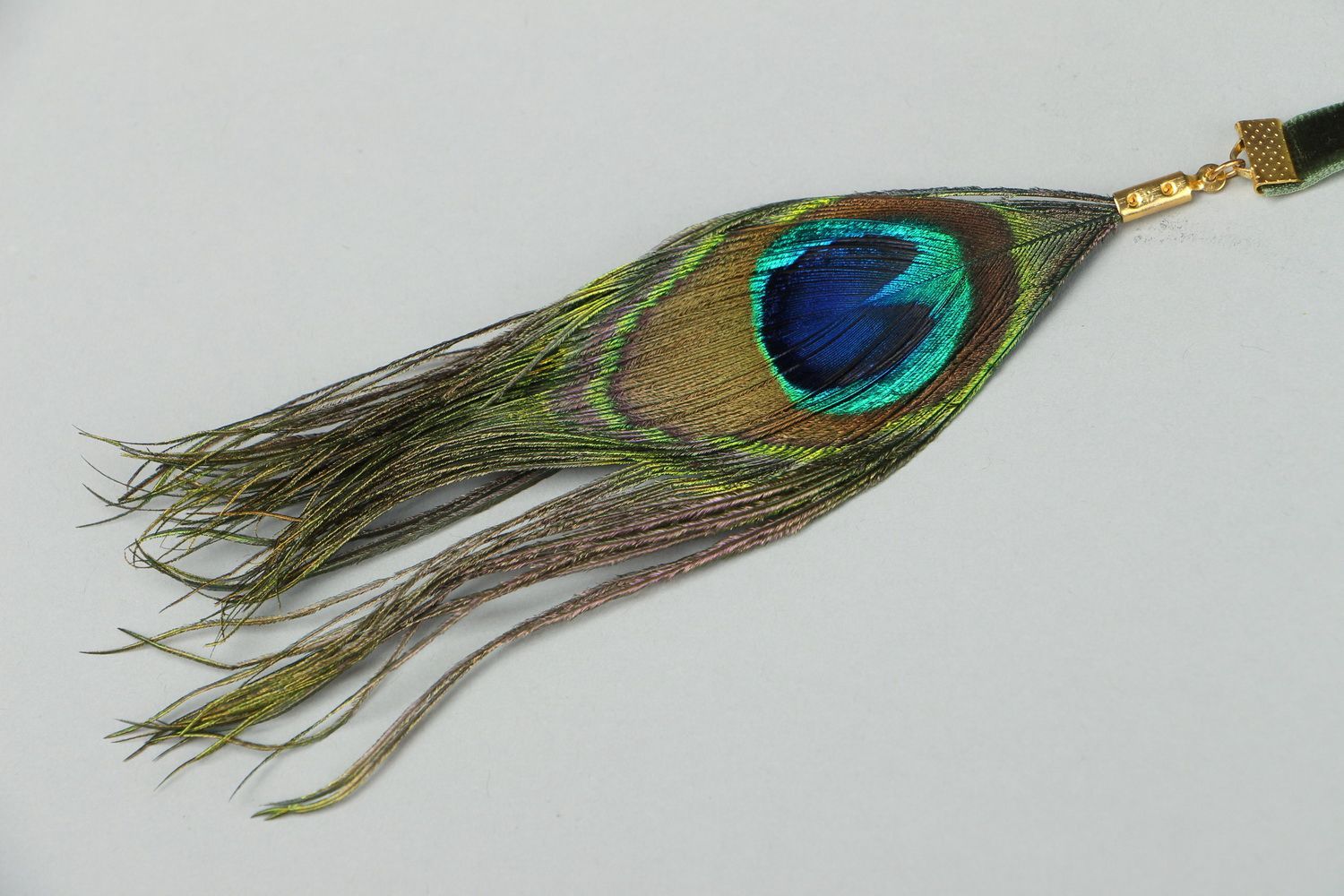 Bookmark Peacock Feather photo 3