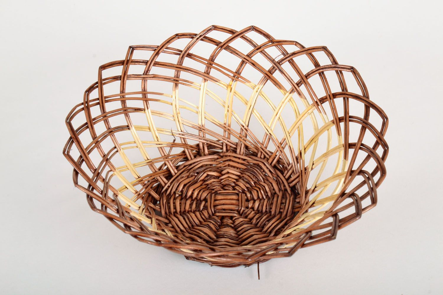 Beautiful woven basket photo 2