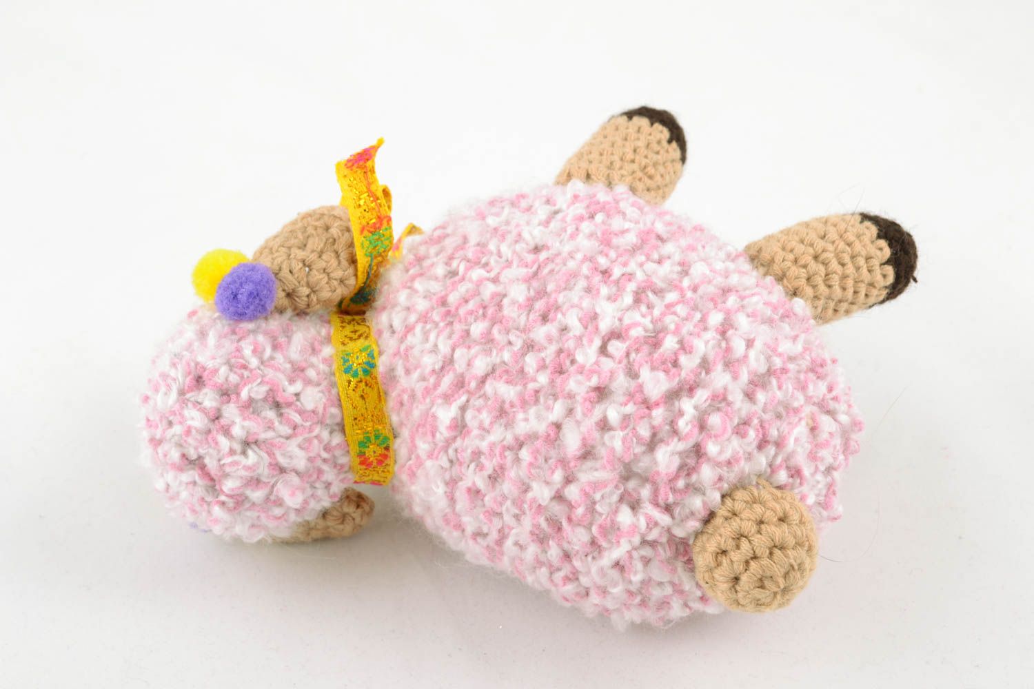 Homemade crochet toy Sheep photo 2