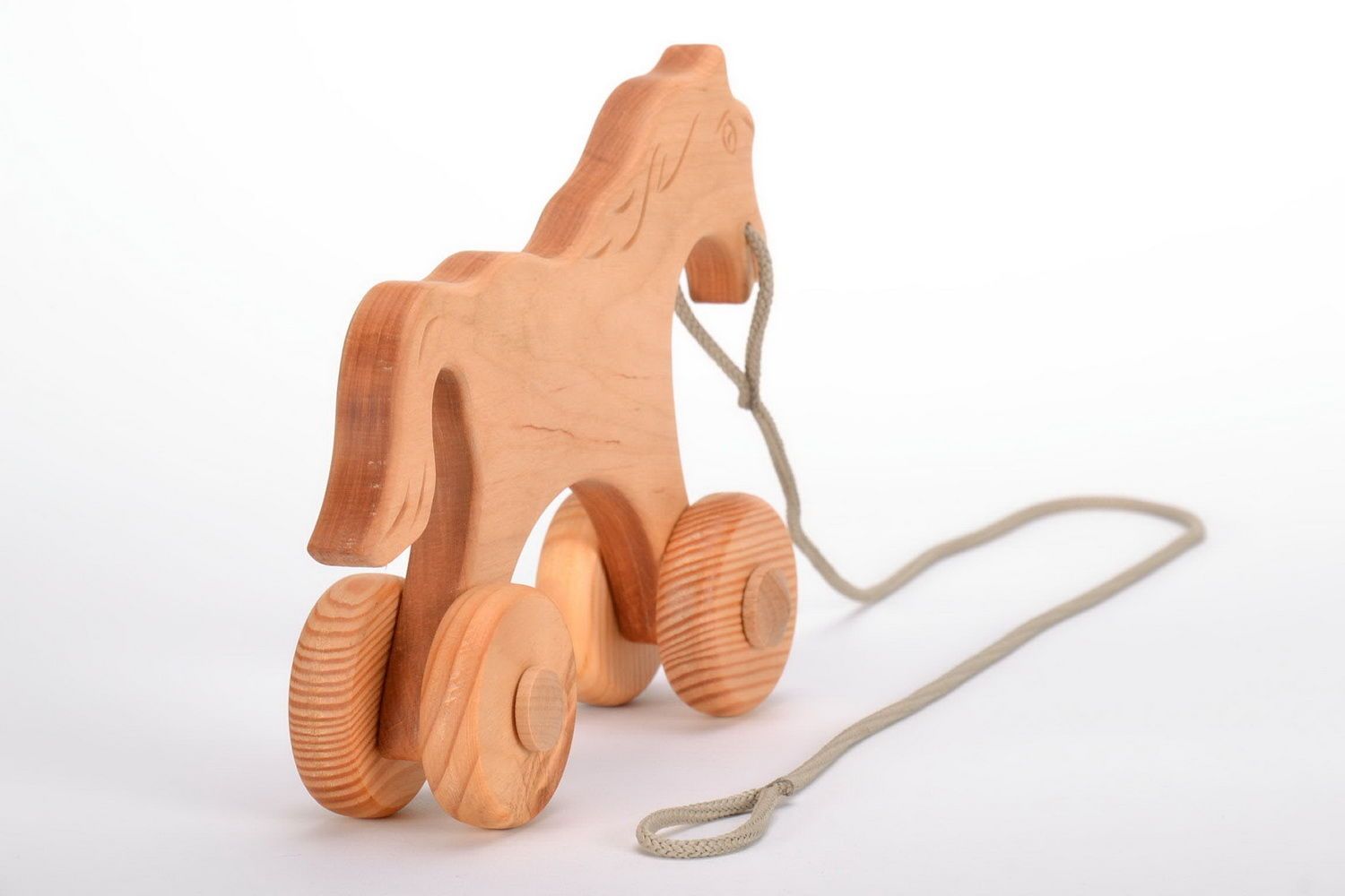 Children's toy horse on wheels  photo 4