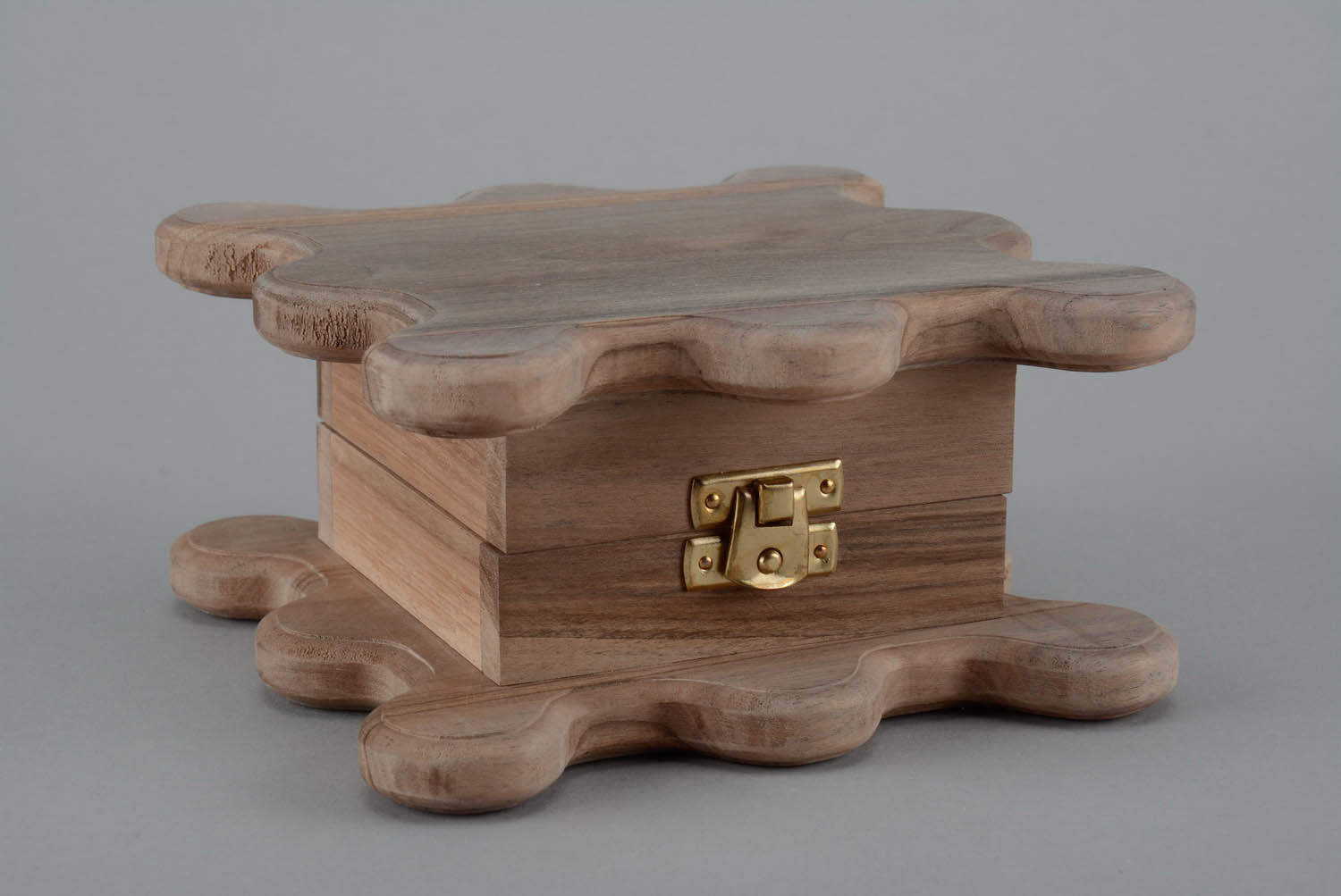 Wooden Box-Blank with Lock photo 3