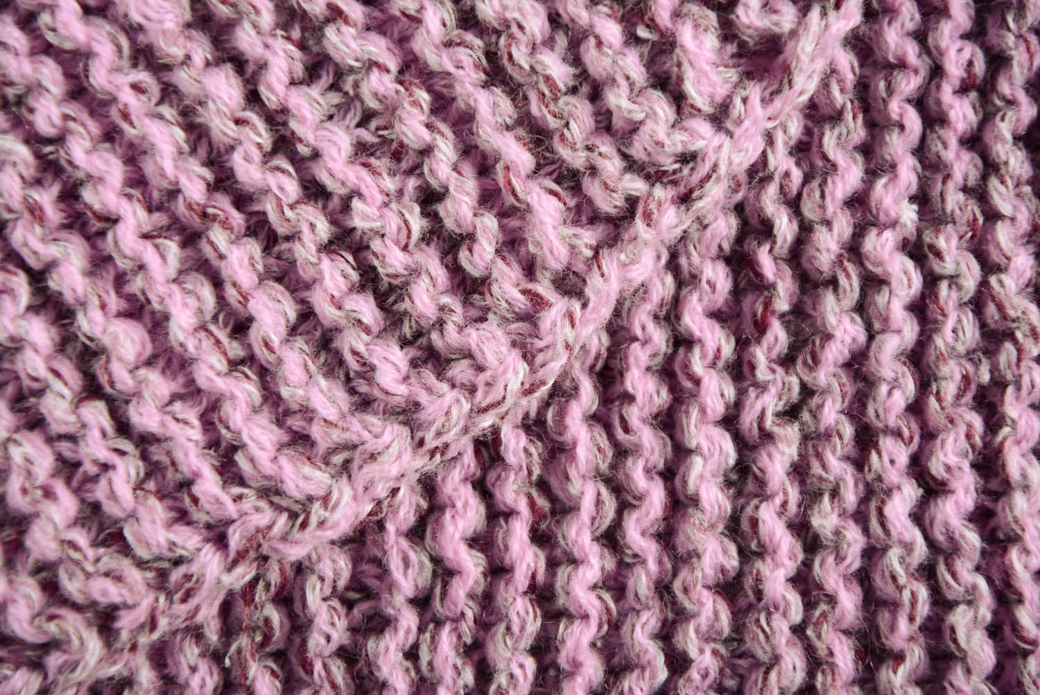 Boléro tricoté fait main lilas  photo 4