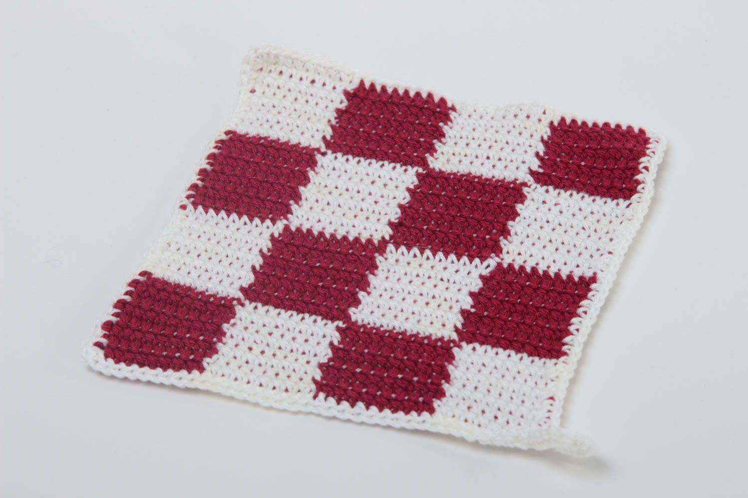 Manique originale fait main Ustensile de cuisine tricotée crochet Déco cuisine photo 4