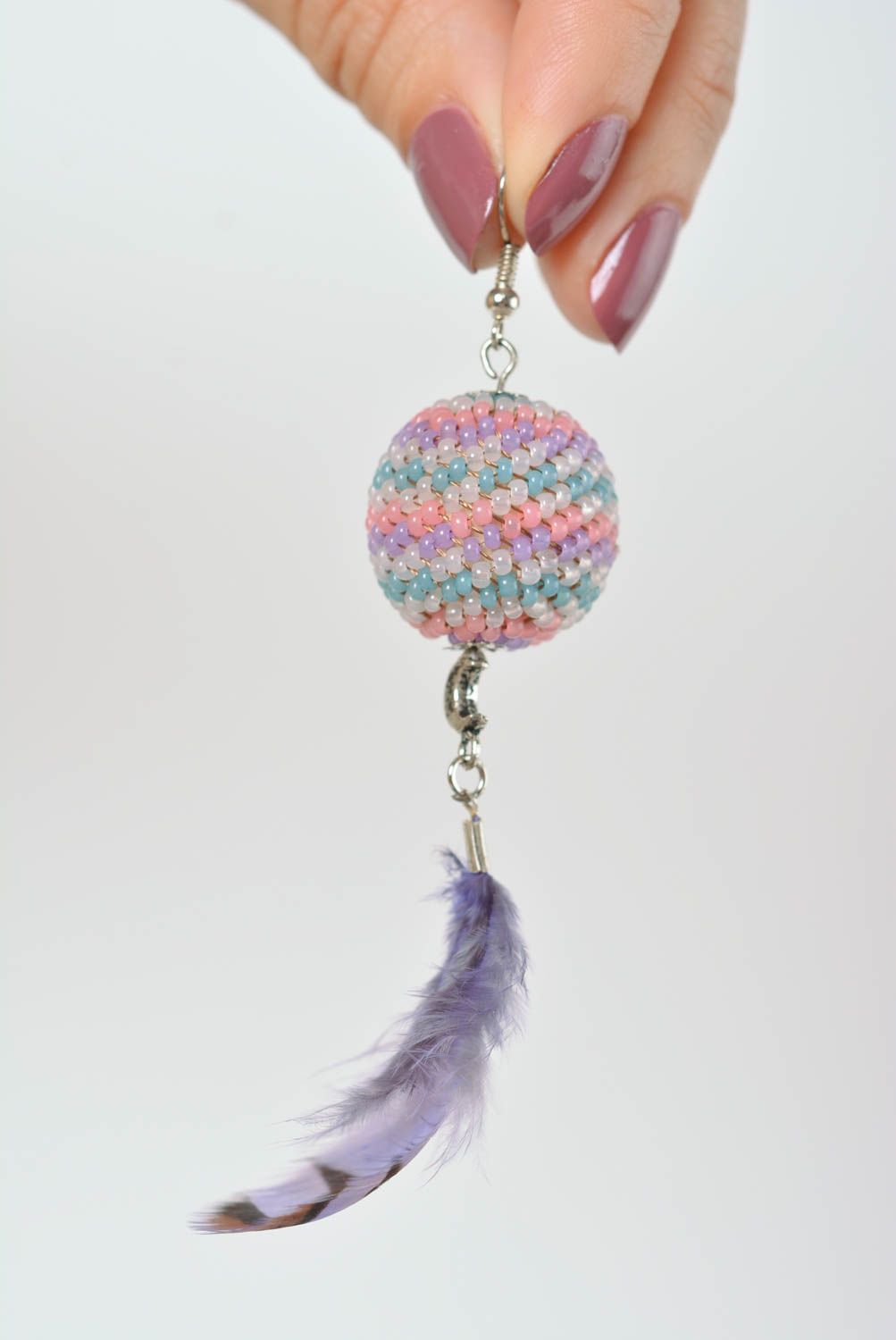 Handmade earrings designer jewelry dangling earrings long earrings gifts for her photo 3